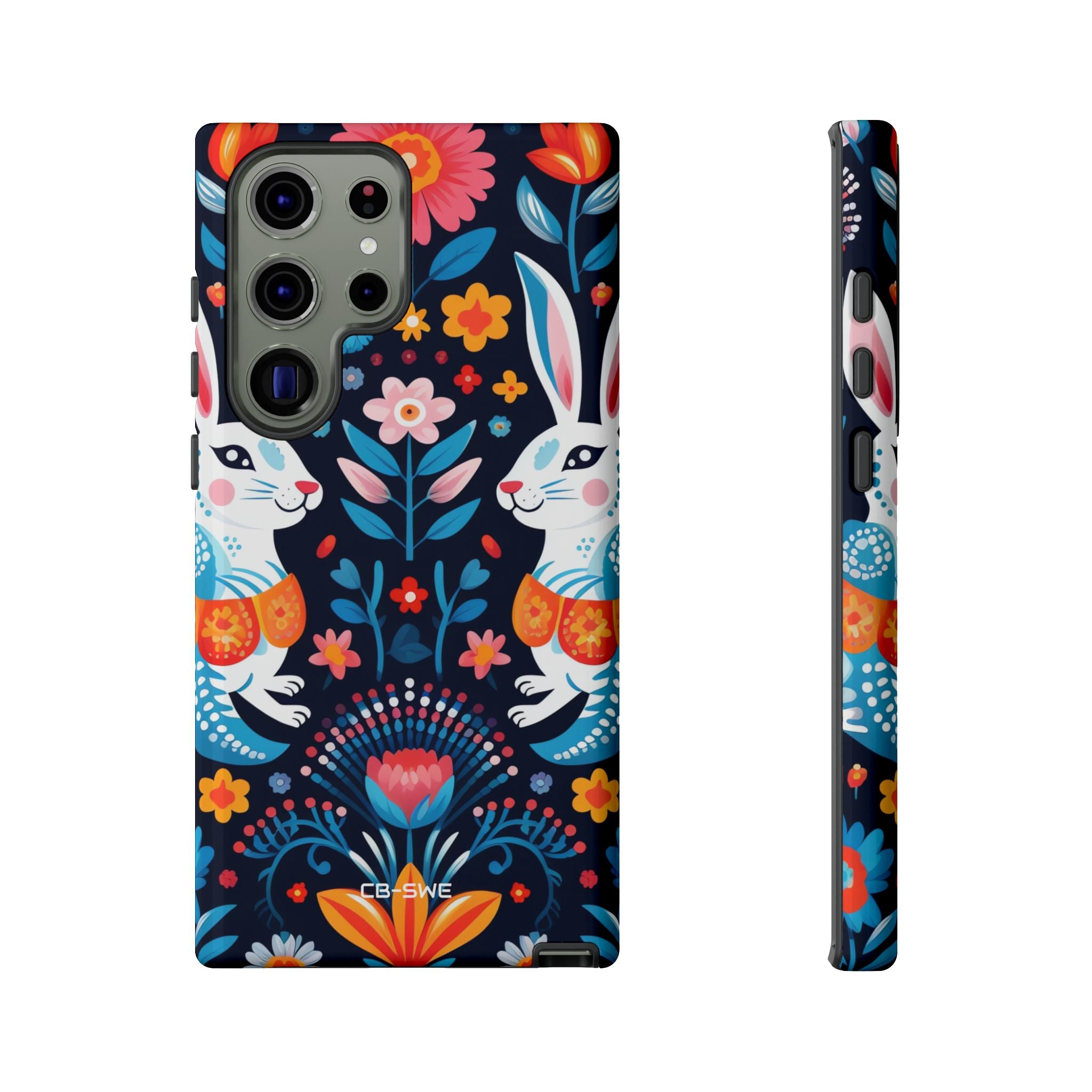 Bunnies Hop Flowers - Samsung Case