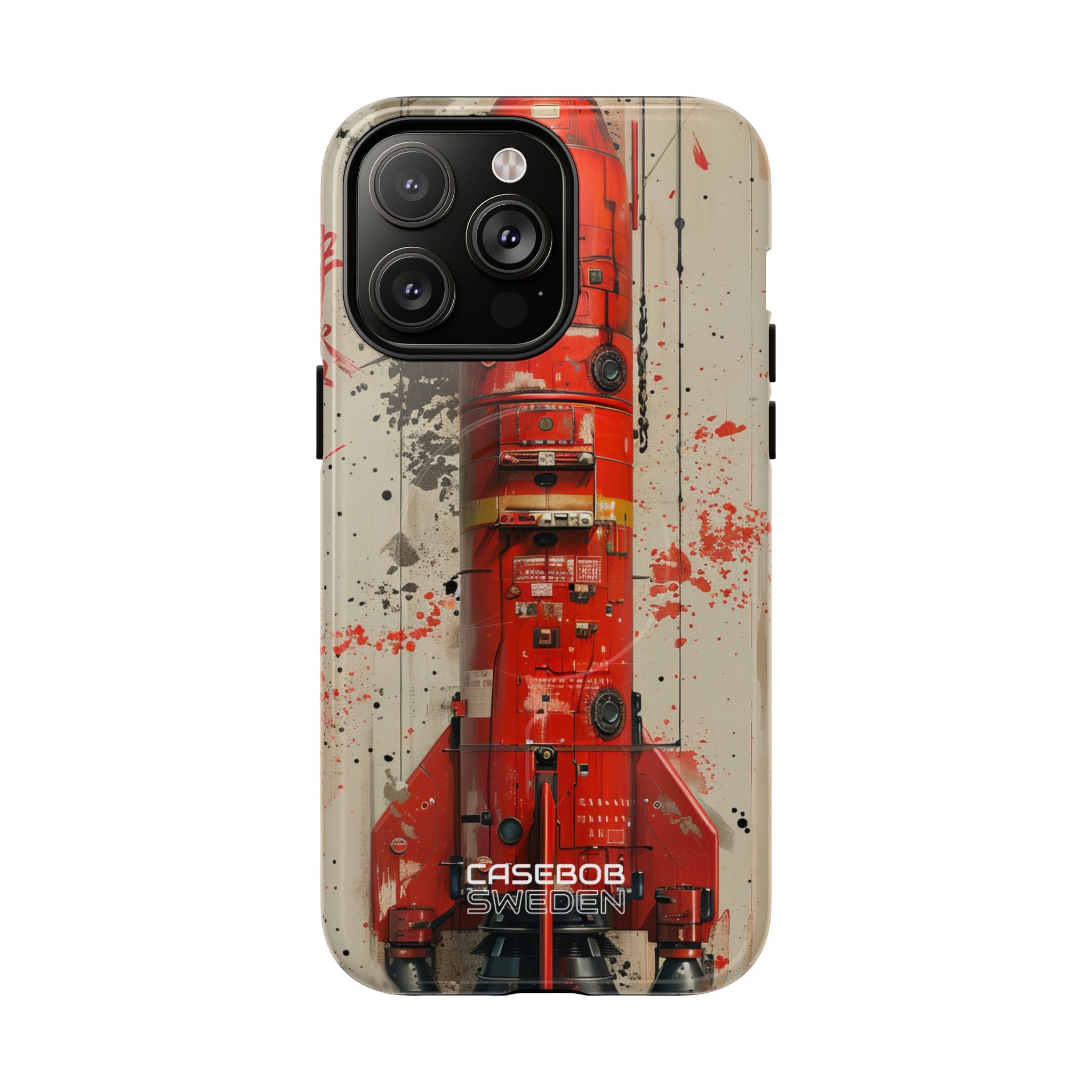 Crimson Rocket Burst iPhone 14 - Tough+