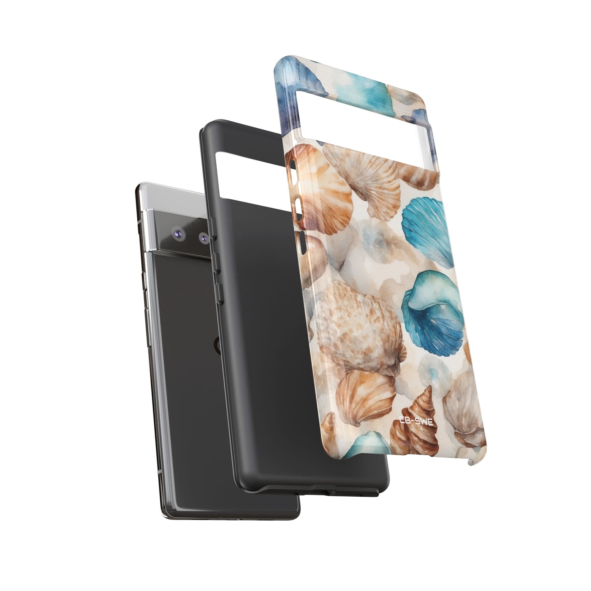 Seashells Embrace Shore - Google Pixel Case