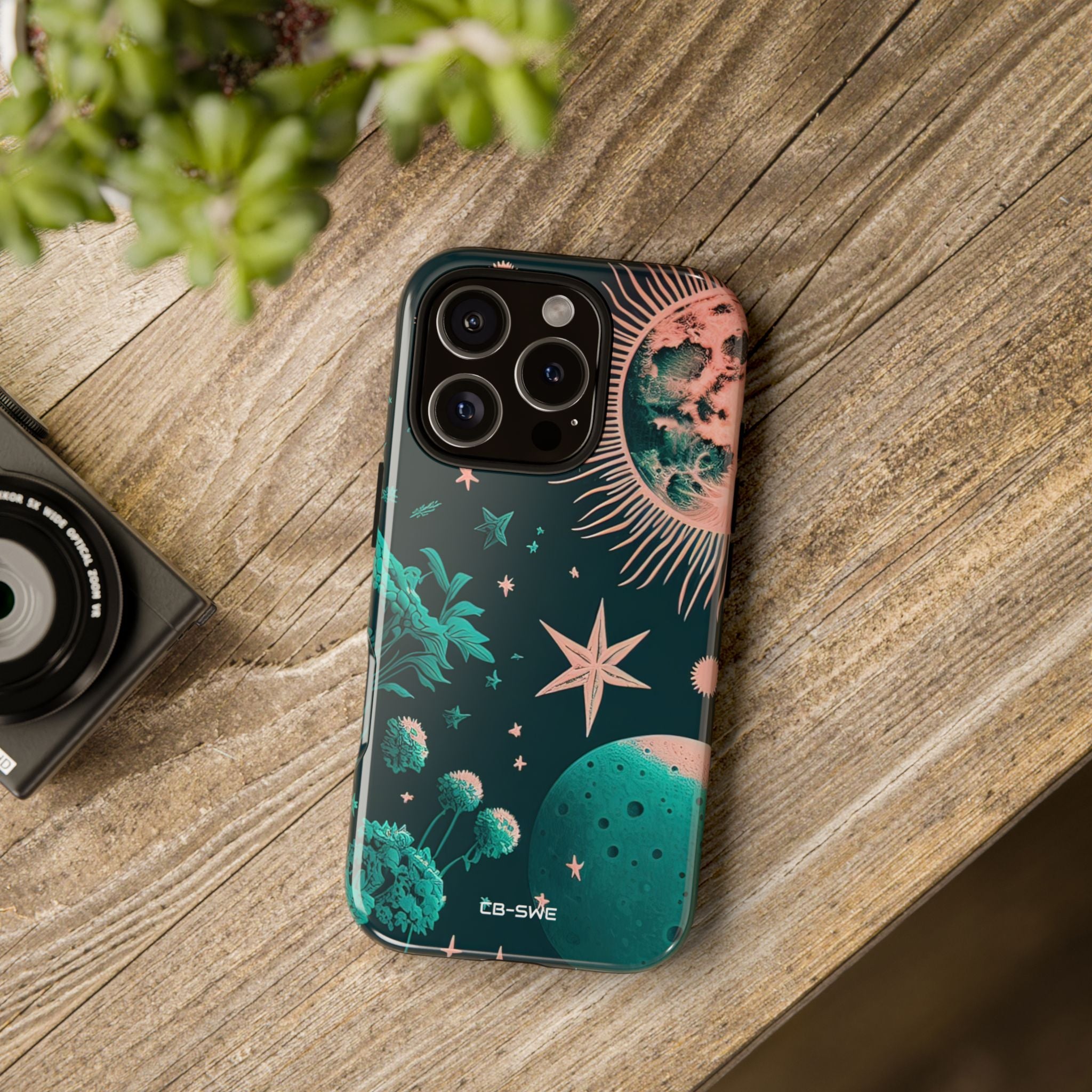 Celestial Botanical Night - iPhone Case
