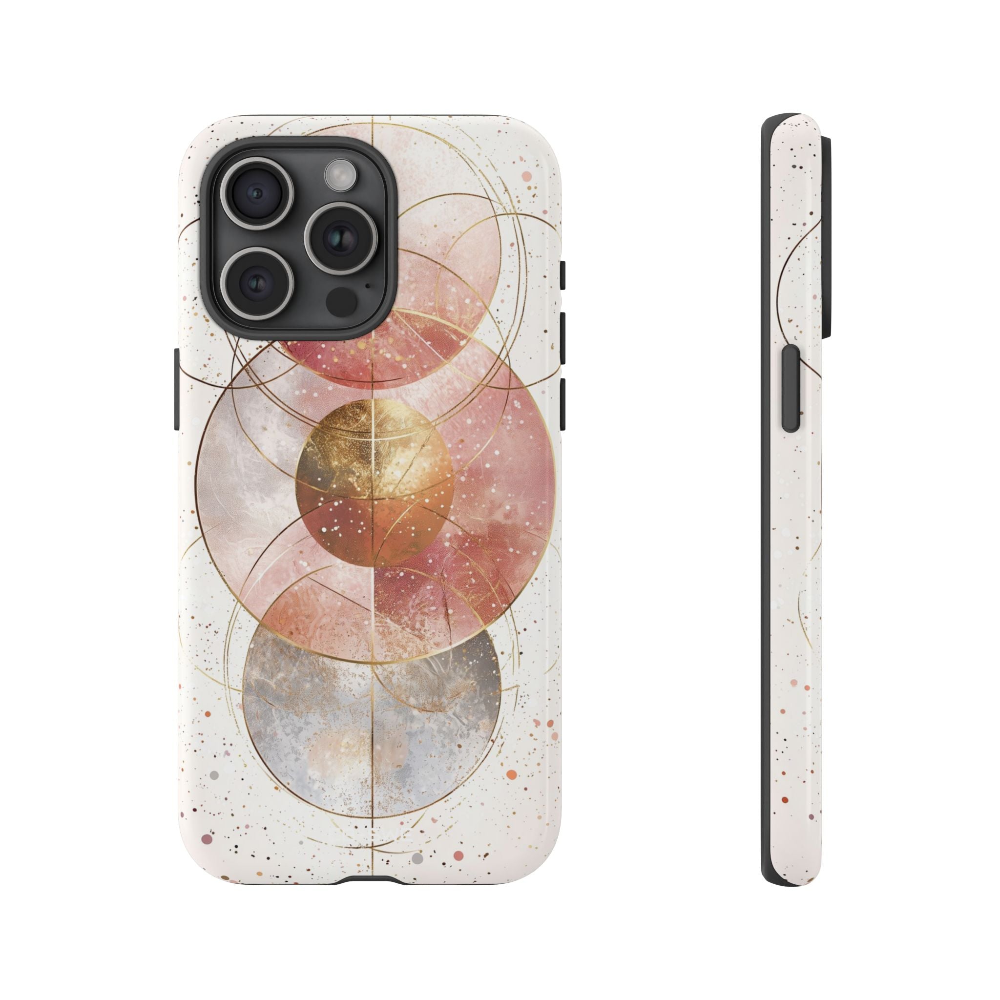 Circle Envelops Light - iPhone Case