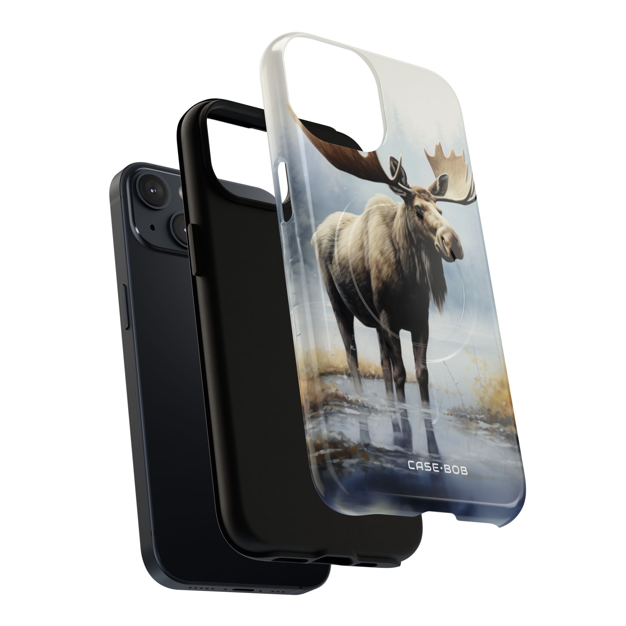 Moose Reflection iPhone 14 Case - Tough+