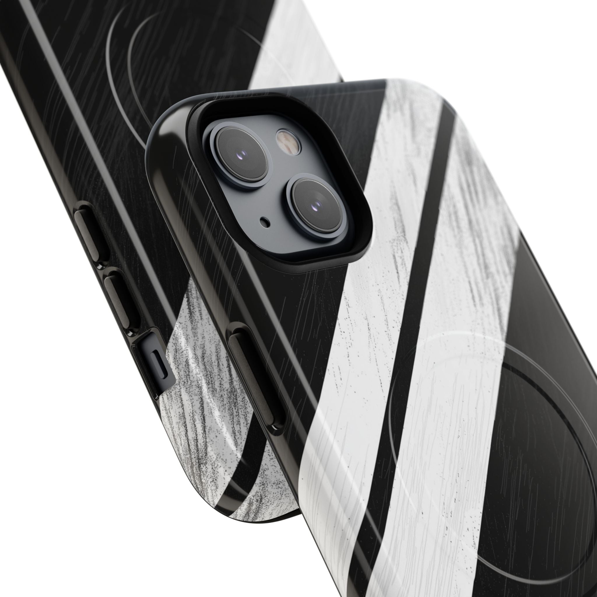 Distressed Stripe Motion iPhone 14 Plus Case - Tough+