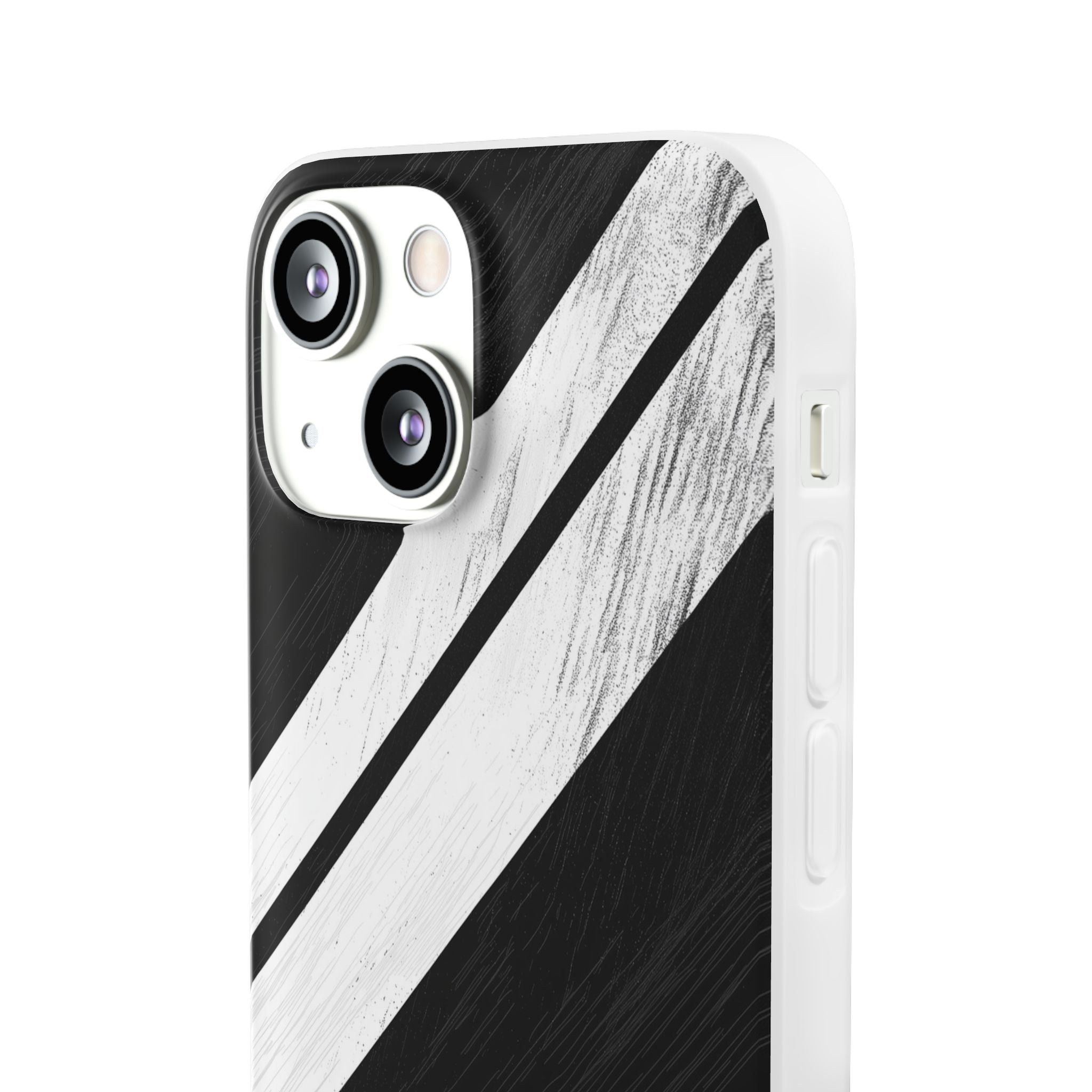 Distressed Stripe Motion iPhone 13 mini Case - Soft