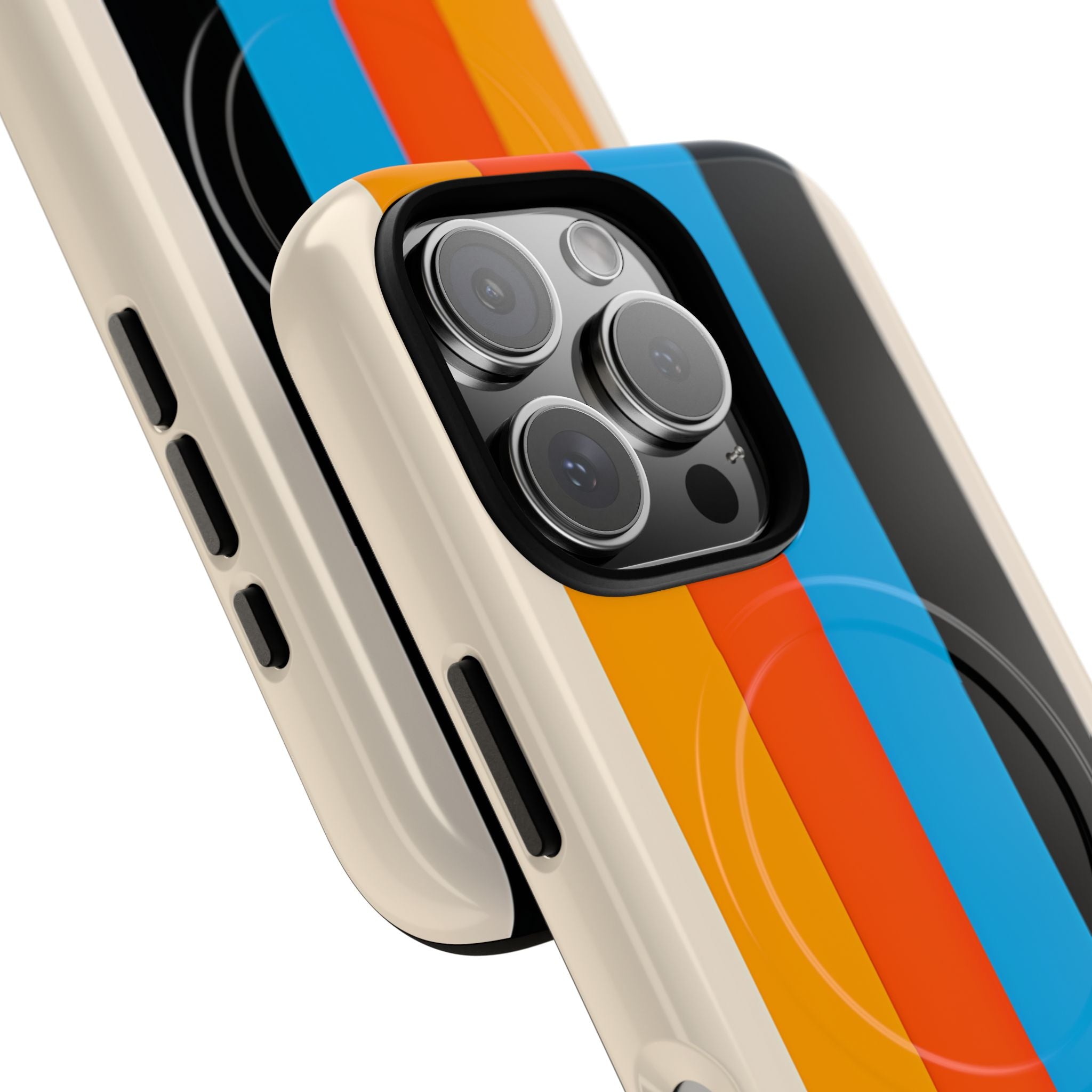 Vivid Stripe Harmony iPhone 16 Pro Case - Tough+