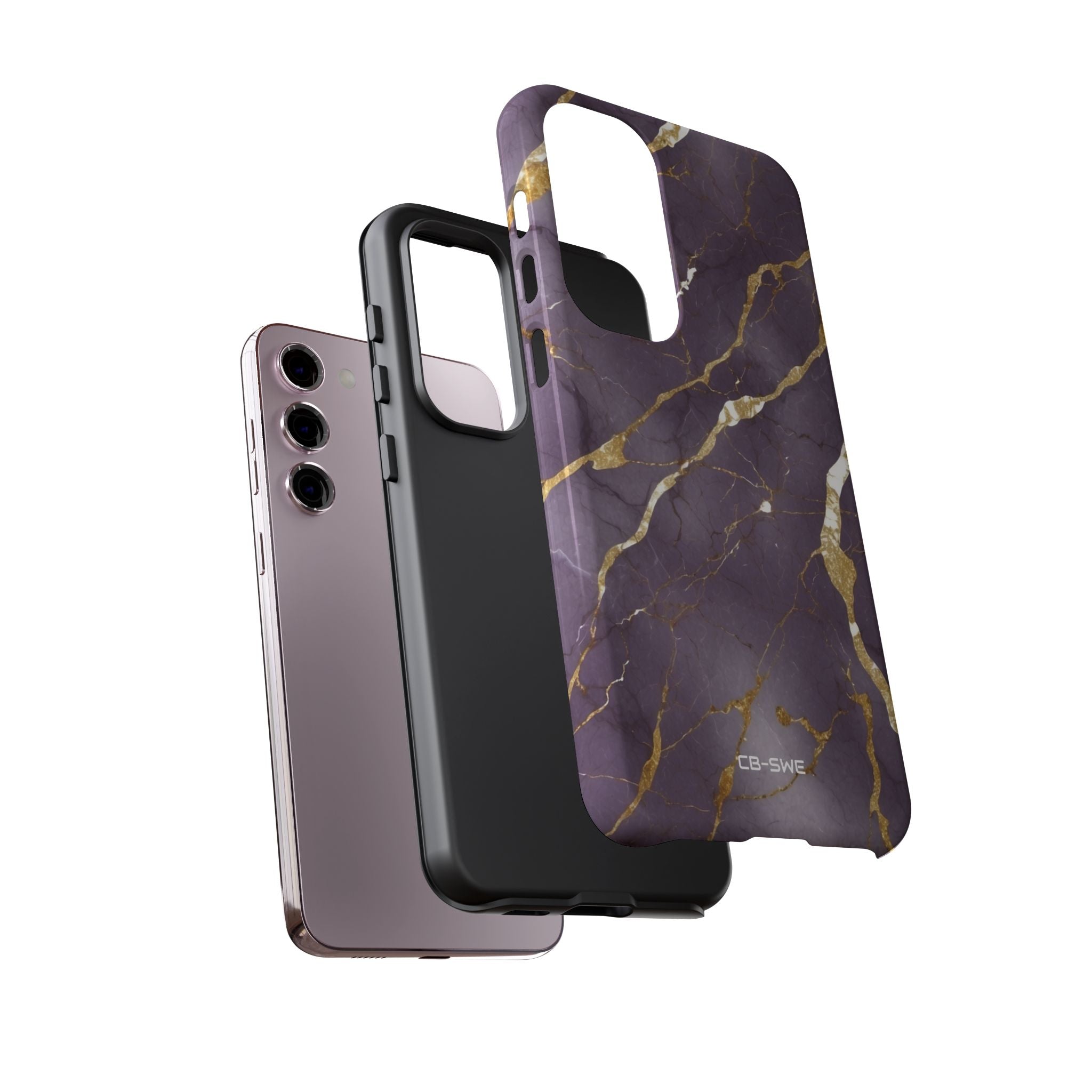 Golden Veins Flowing - Samsung Case