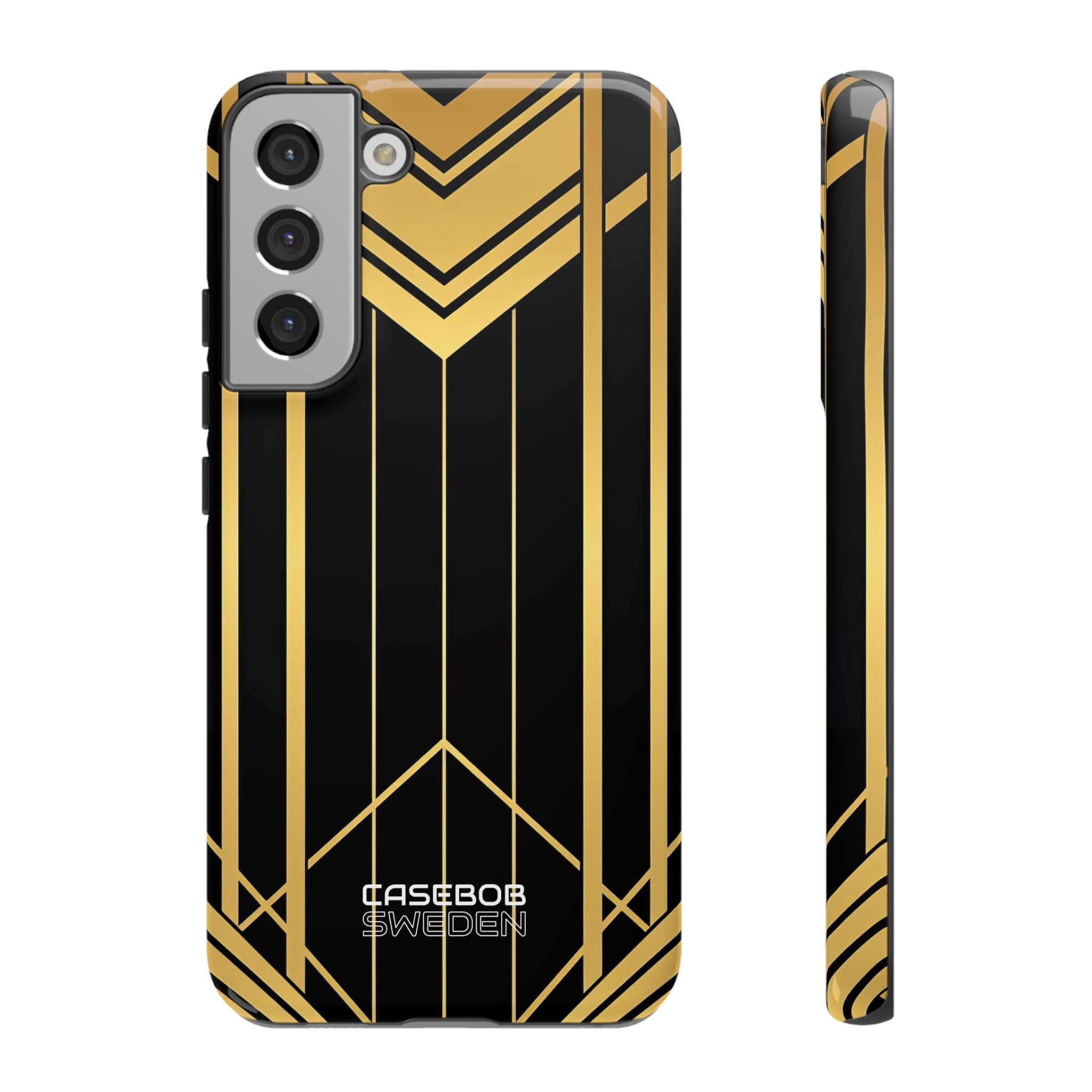 Golden Geometric Symphony Samsung S22 - Tough