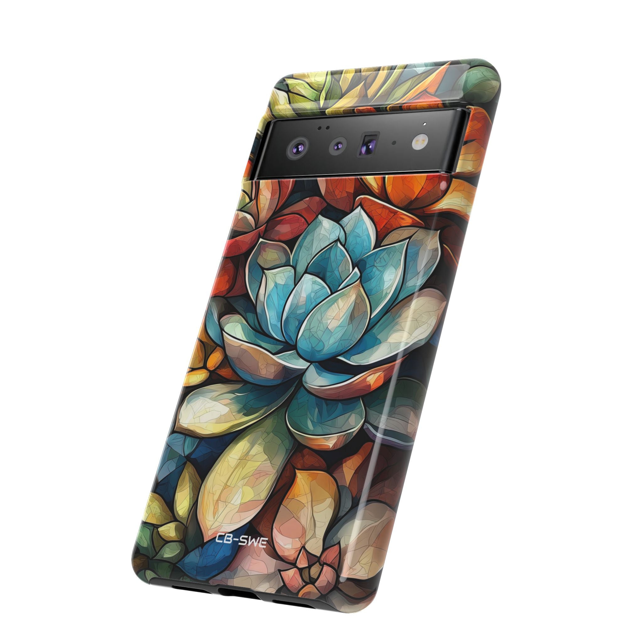 Vibrant Succulent Garden - Google Pixel Case