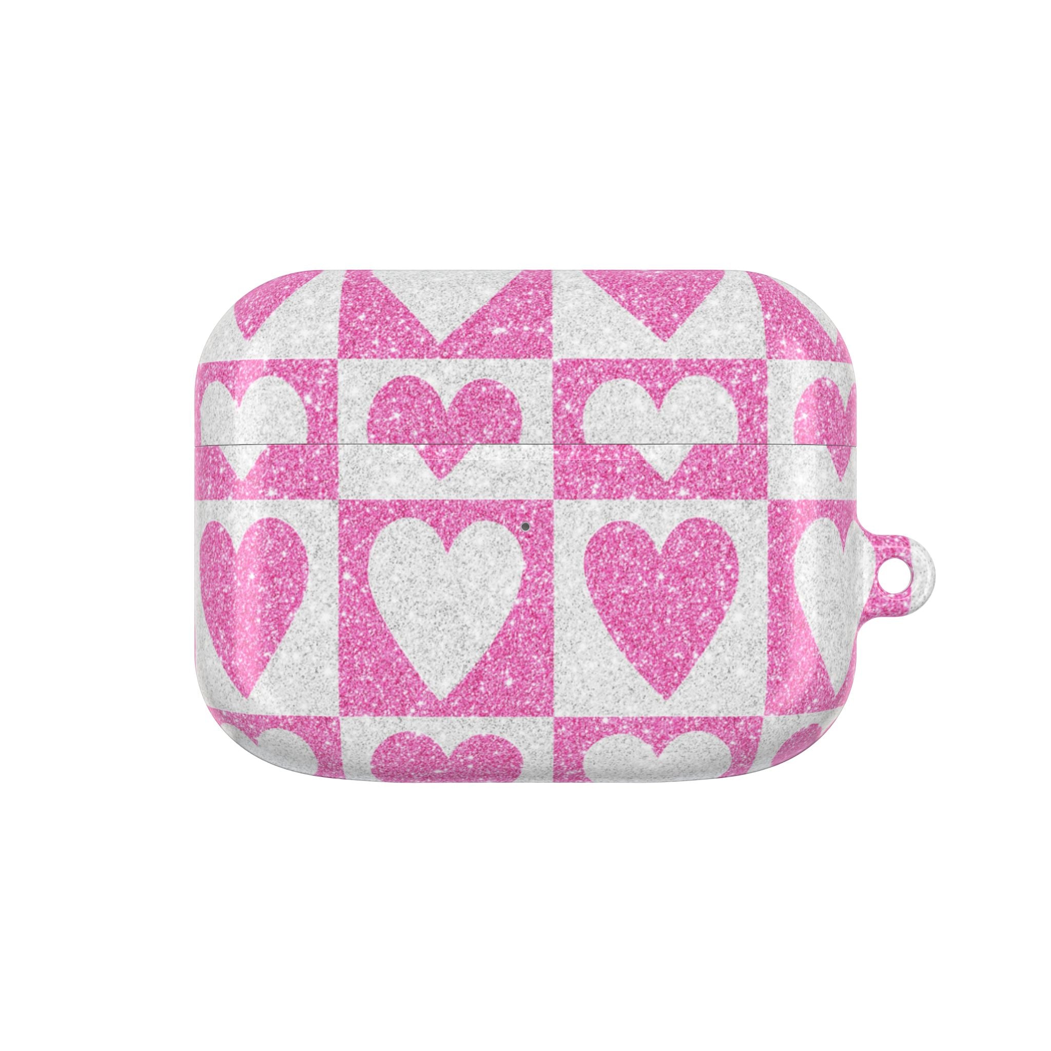 Kimalteleva Heartgrid - AirPods Case