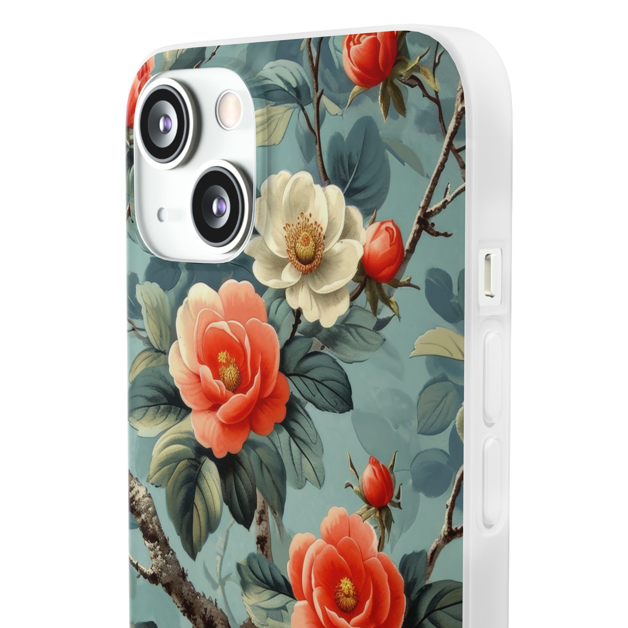 Coral Bloom iPhone 13 - Soft