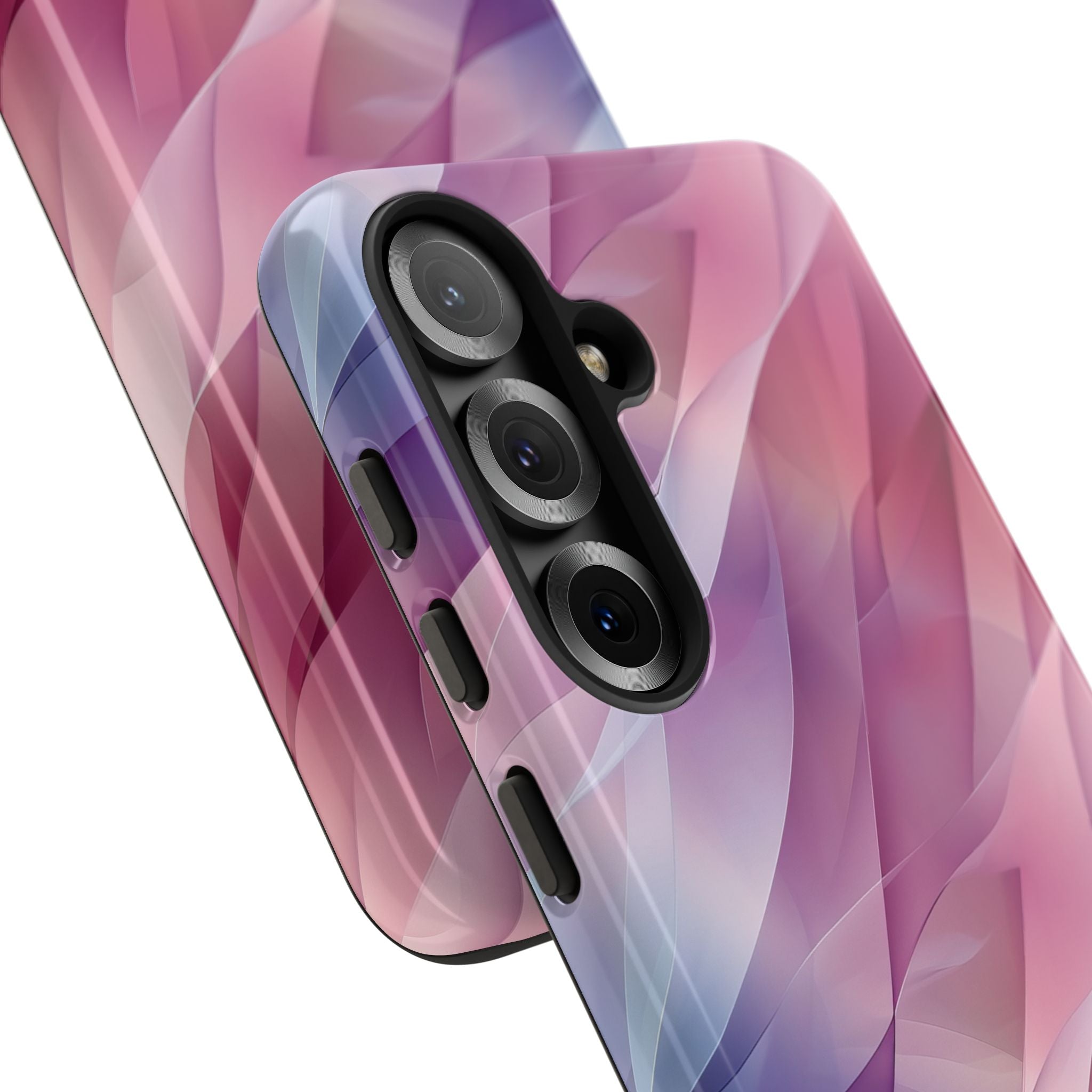 Pink Wave Samsung S25 Case - Tough