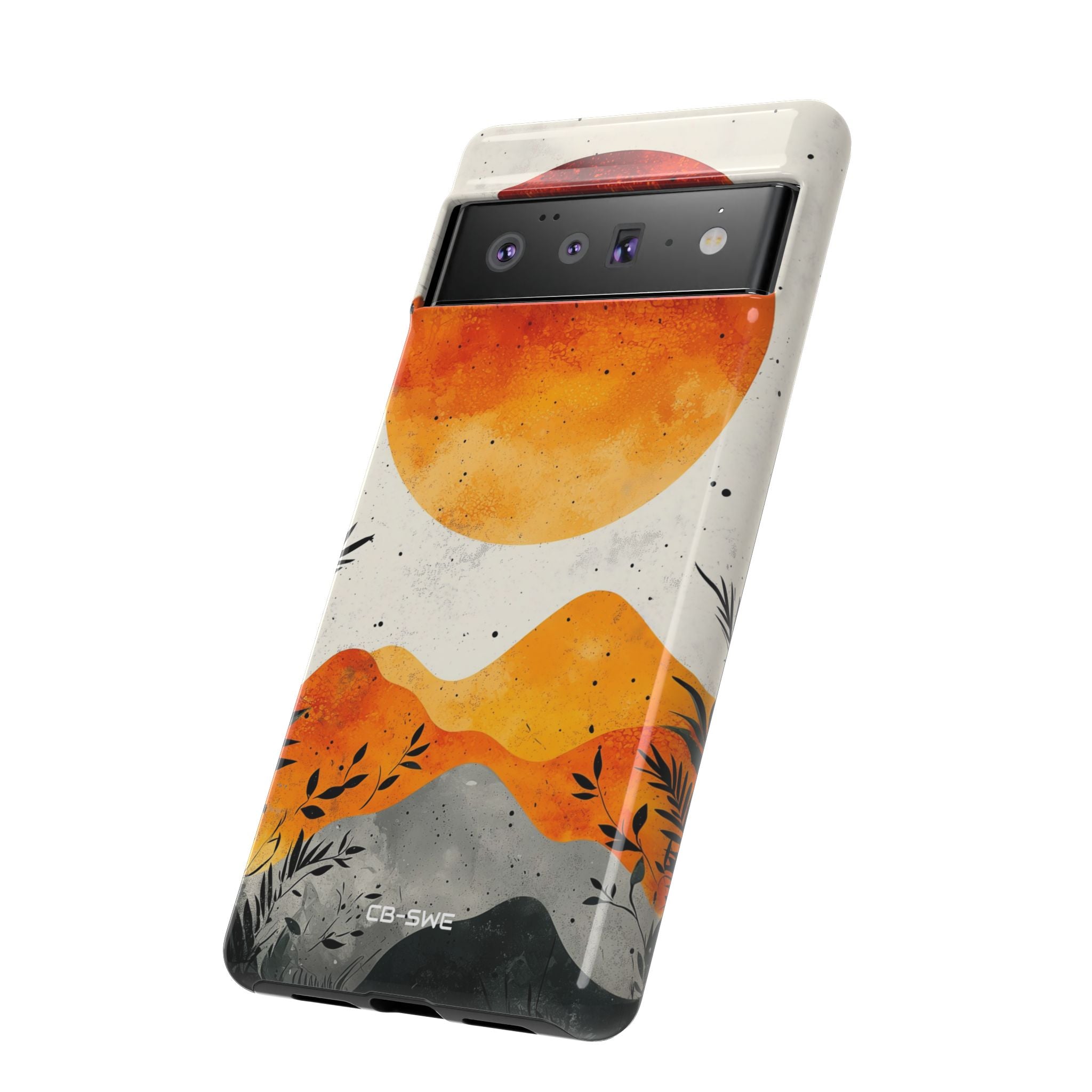 Sun Illuminates Mountains - Google Pixel Case