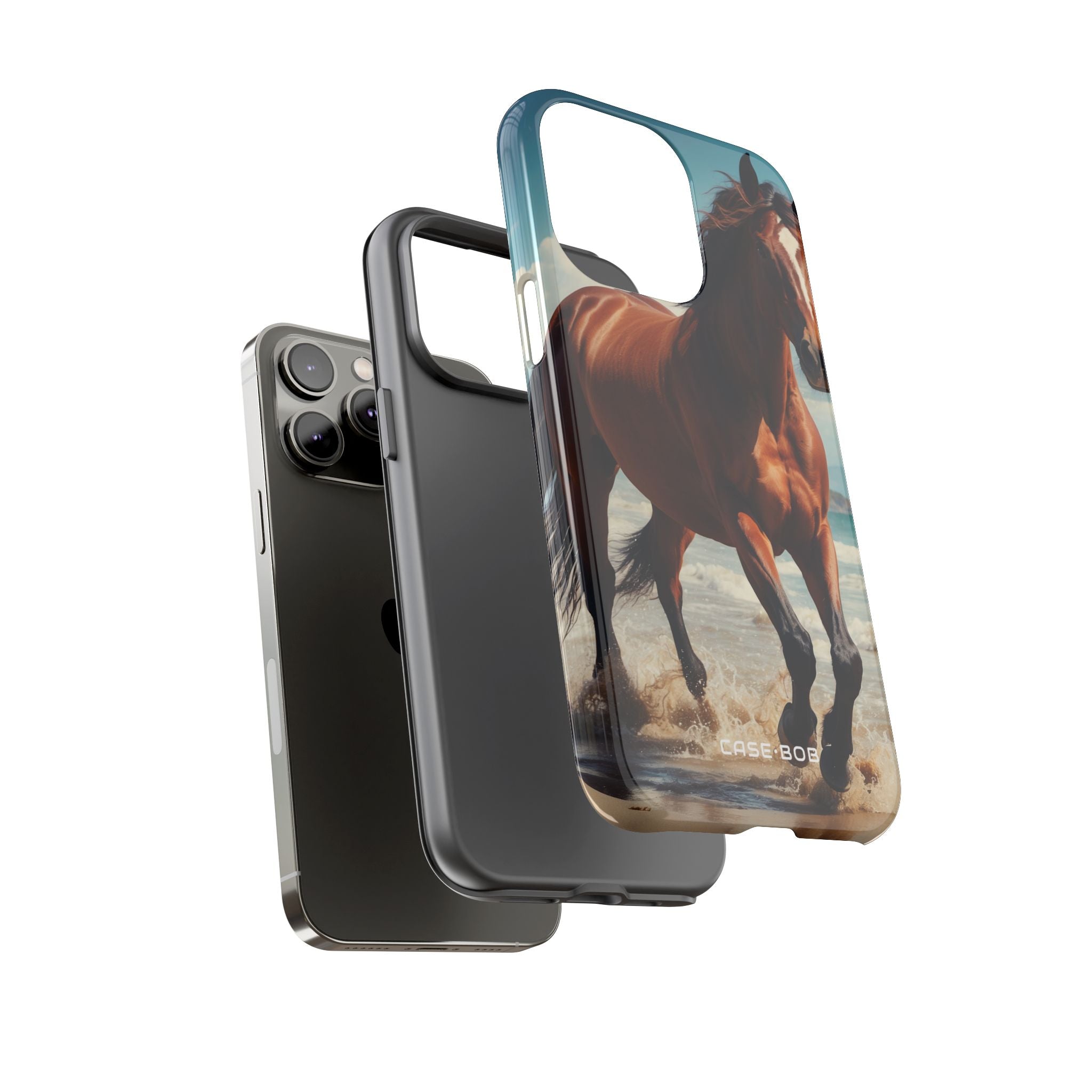 Blazing Horse iPhone 14 Pro Max Case - Tough