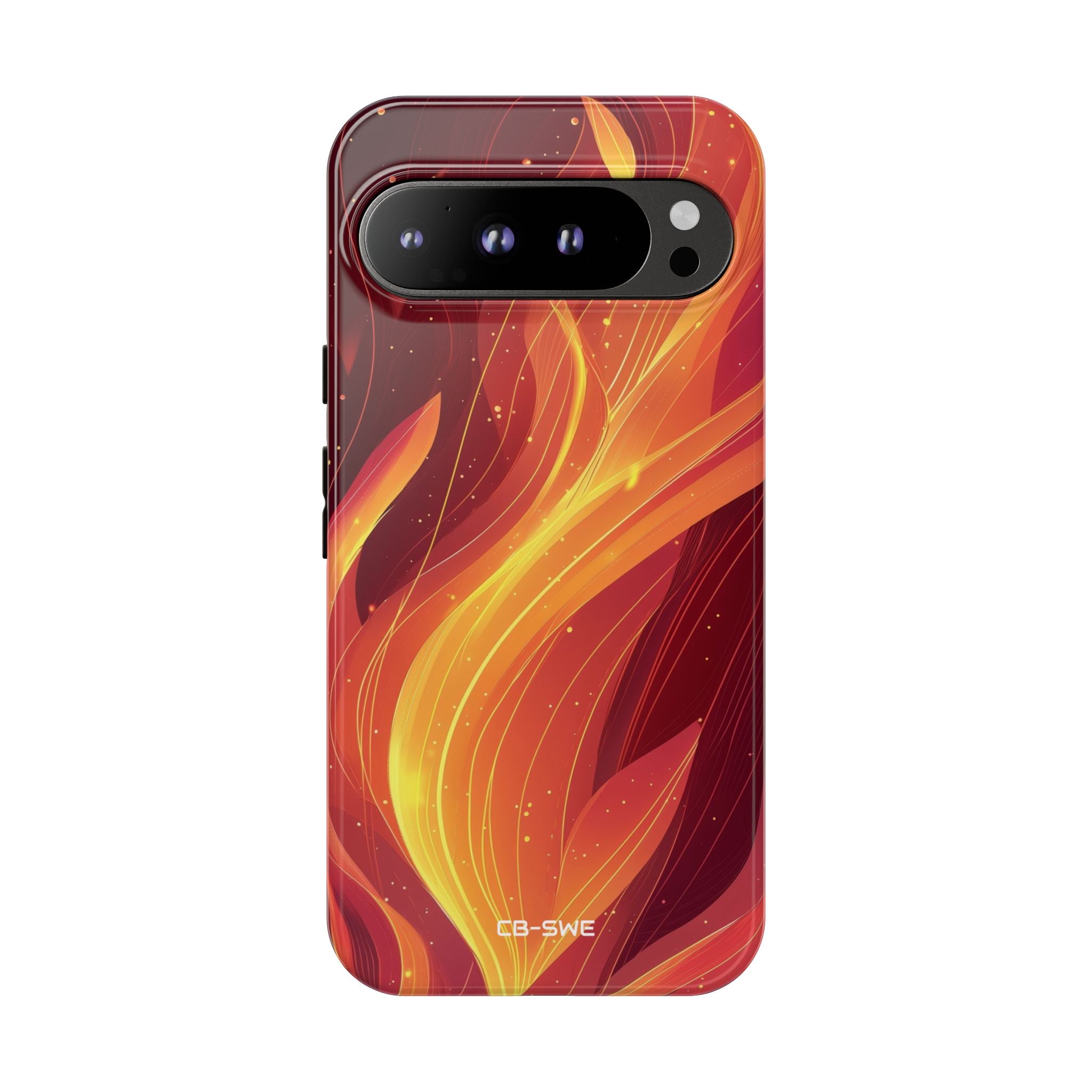 Flames Dance Upward - Google Pixel Case