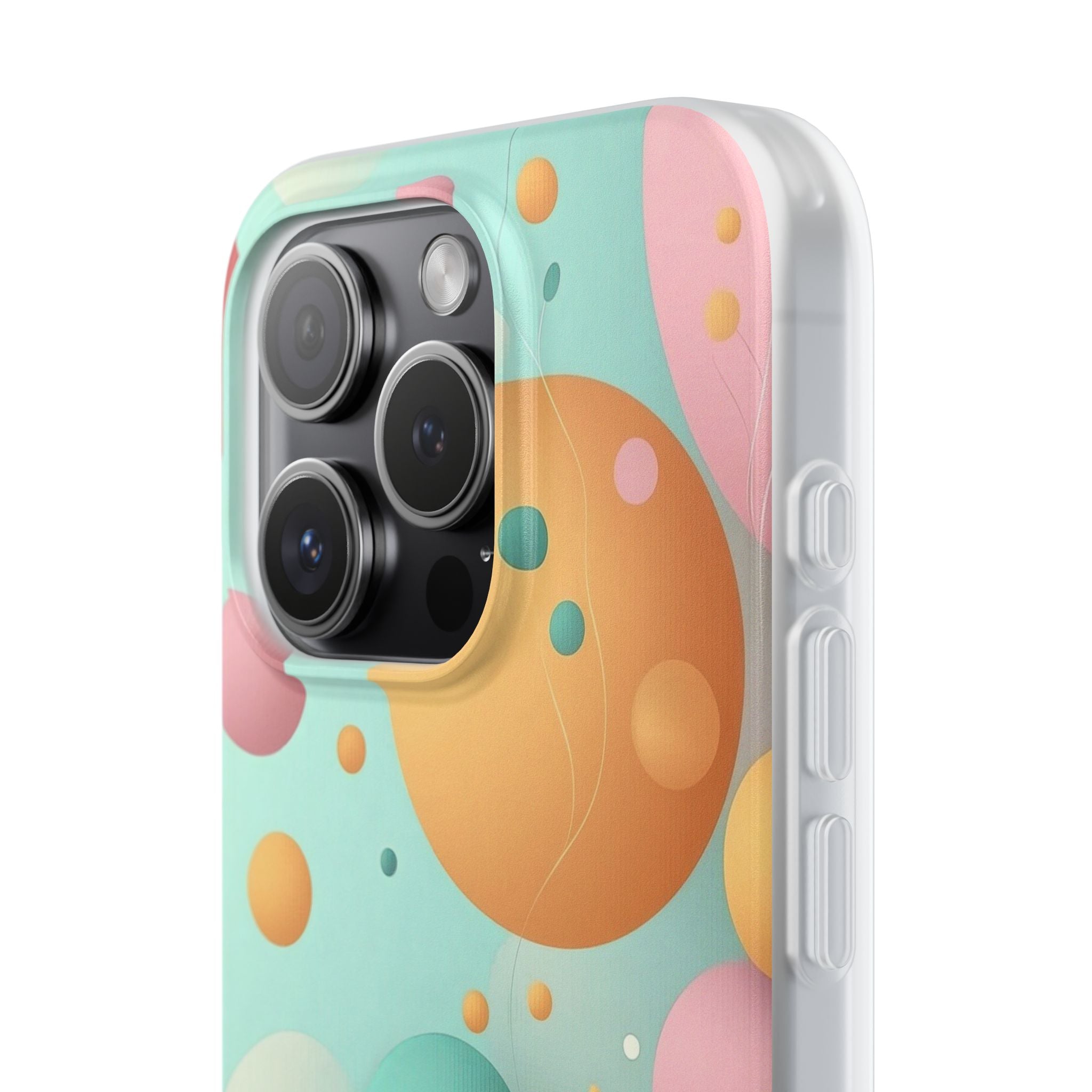 Pastel Circles iPhone 15 Pro Case - Soft