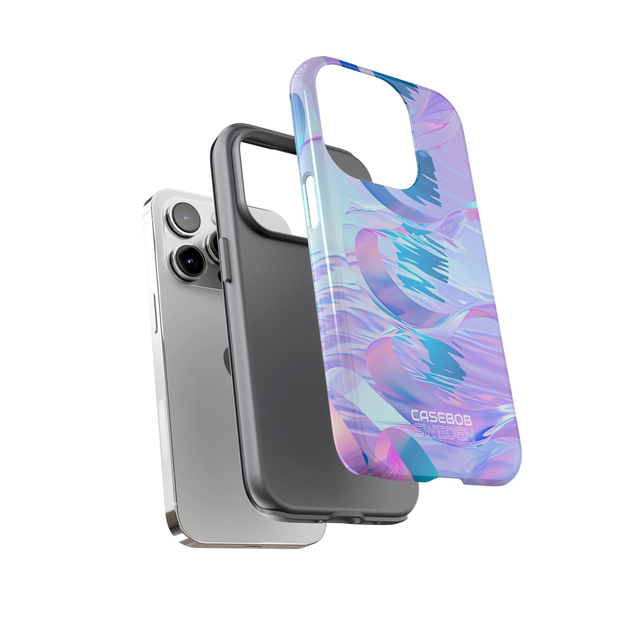 Iridescerende Stromende Golven iPhone 14 - Tough