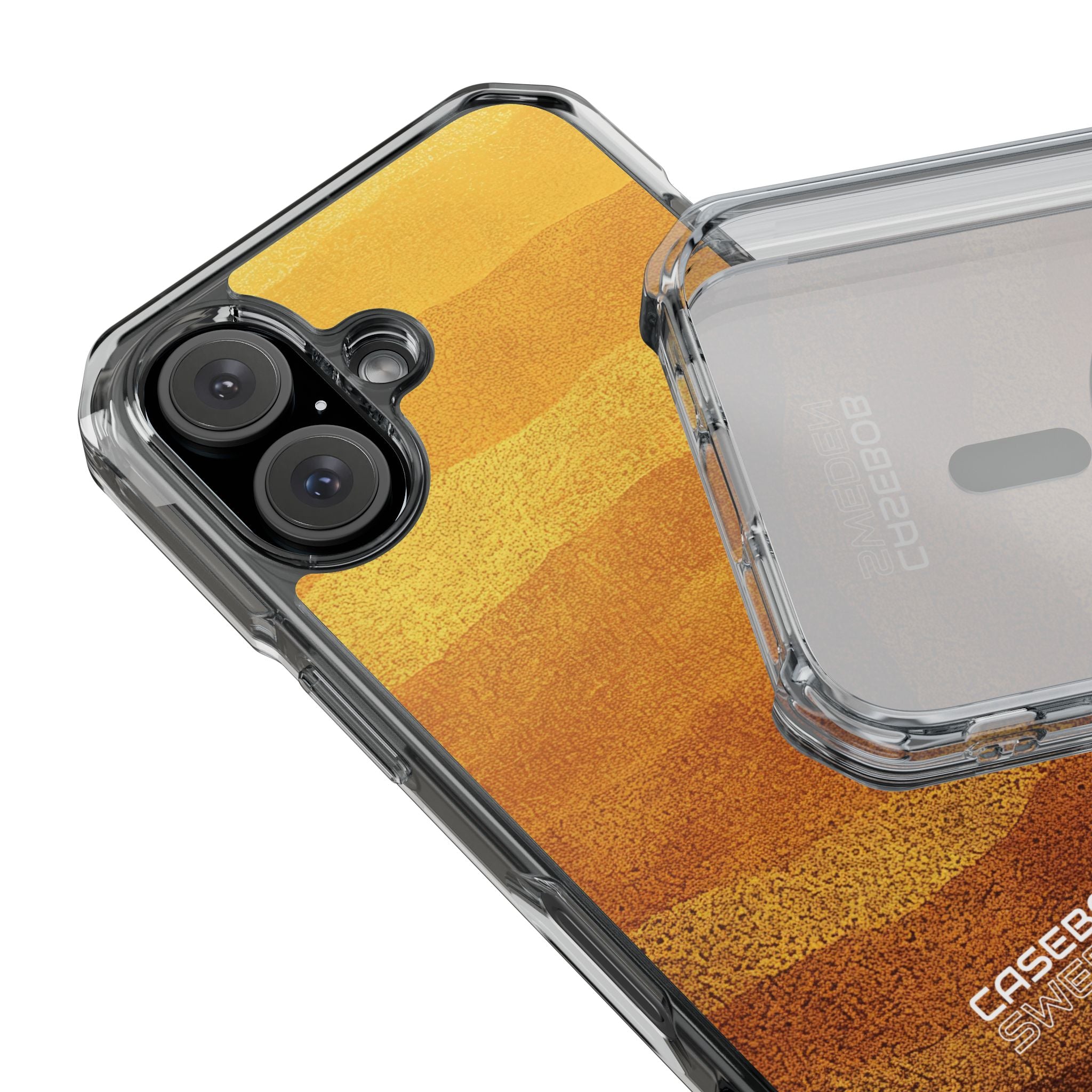 Golden Horizon Layers iPhone 16 - Impact Clear+