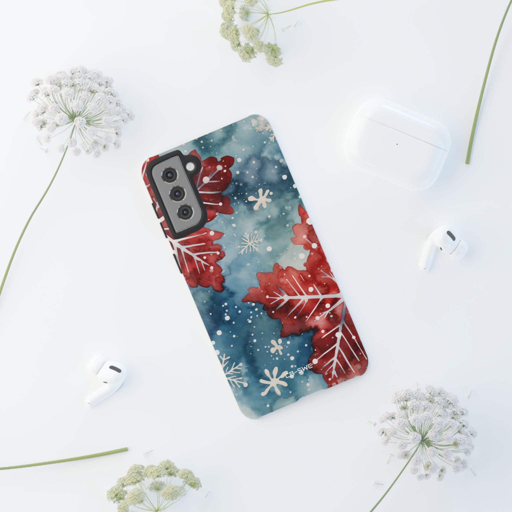 Winter Leaves Dance - Samsung Case