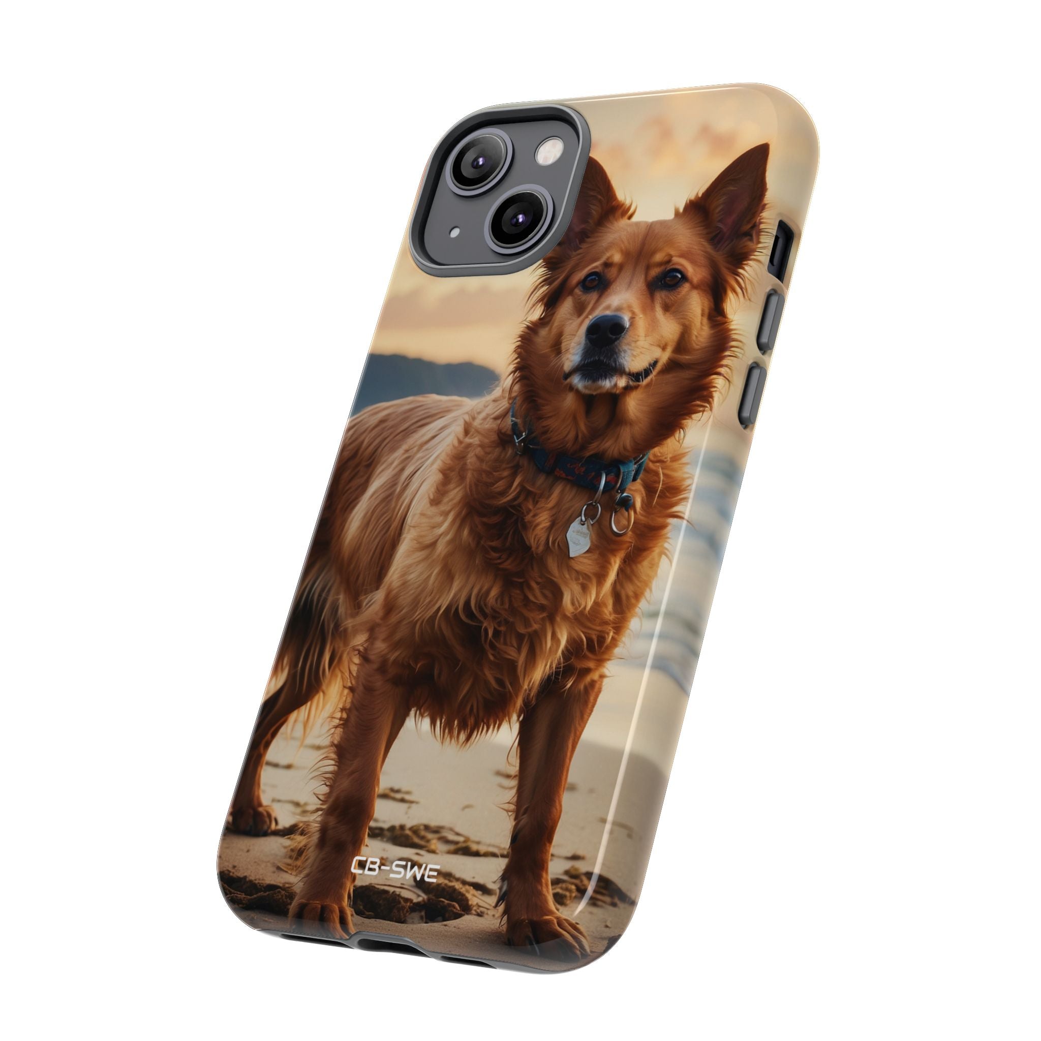 Golden Dog Plays - iPhone Case