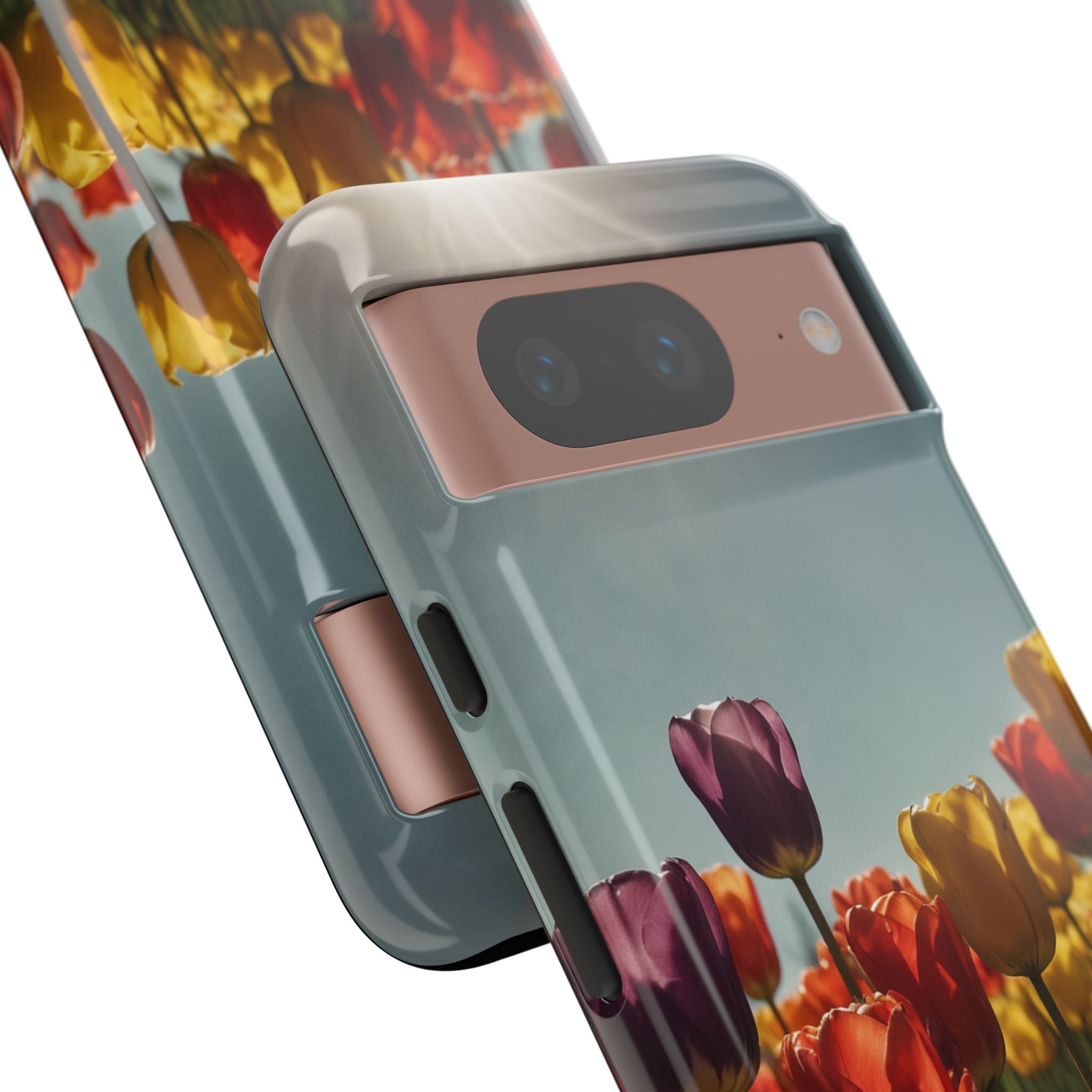 Tulips Embrace Sunlight - Google Pixel Case