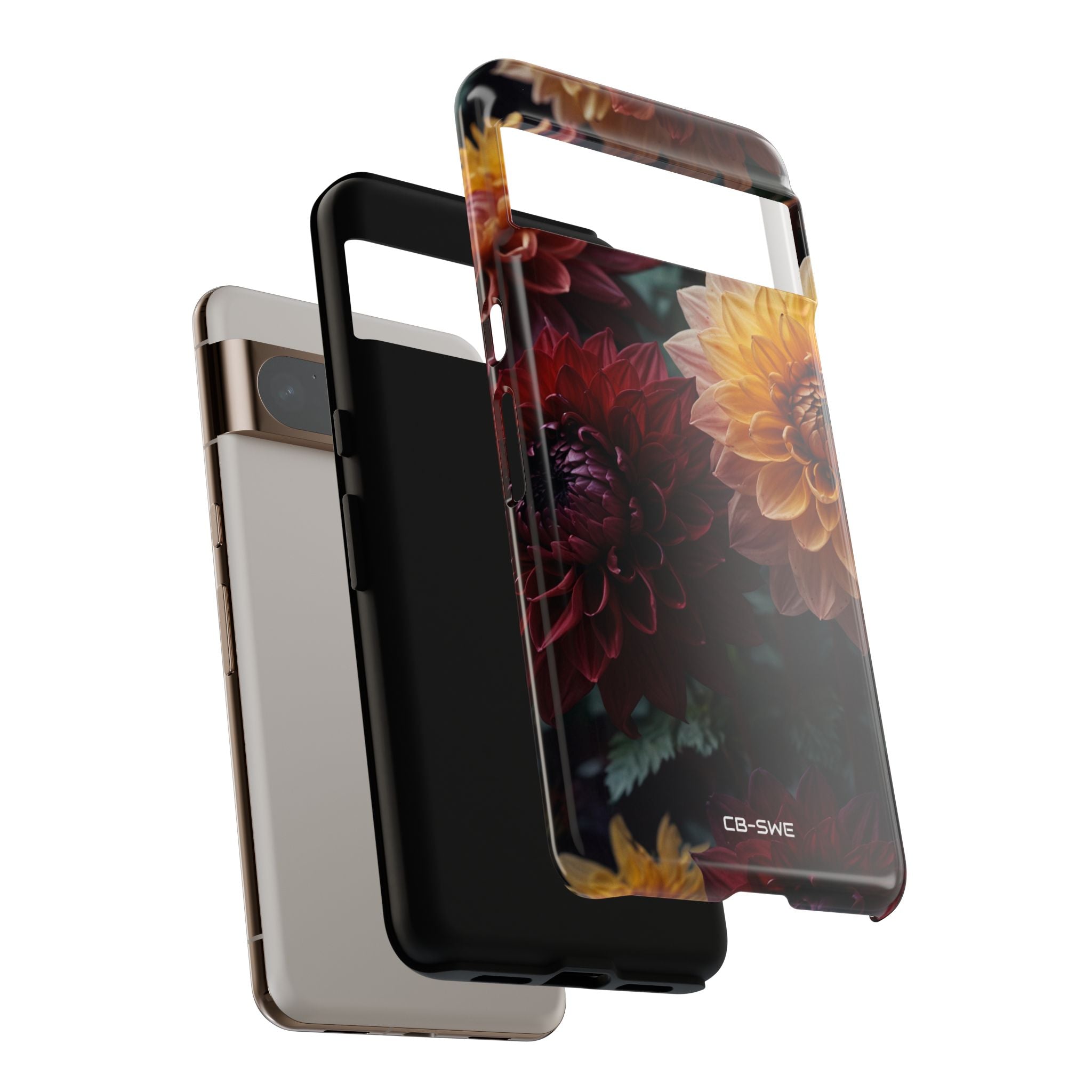 Dahlias Burst Bright - Google Pixel Case