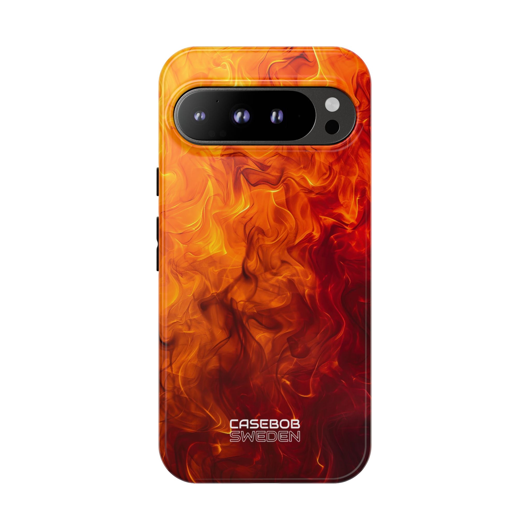 Flaming Energy Swirl Google Pixel 9 - Tough