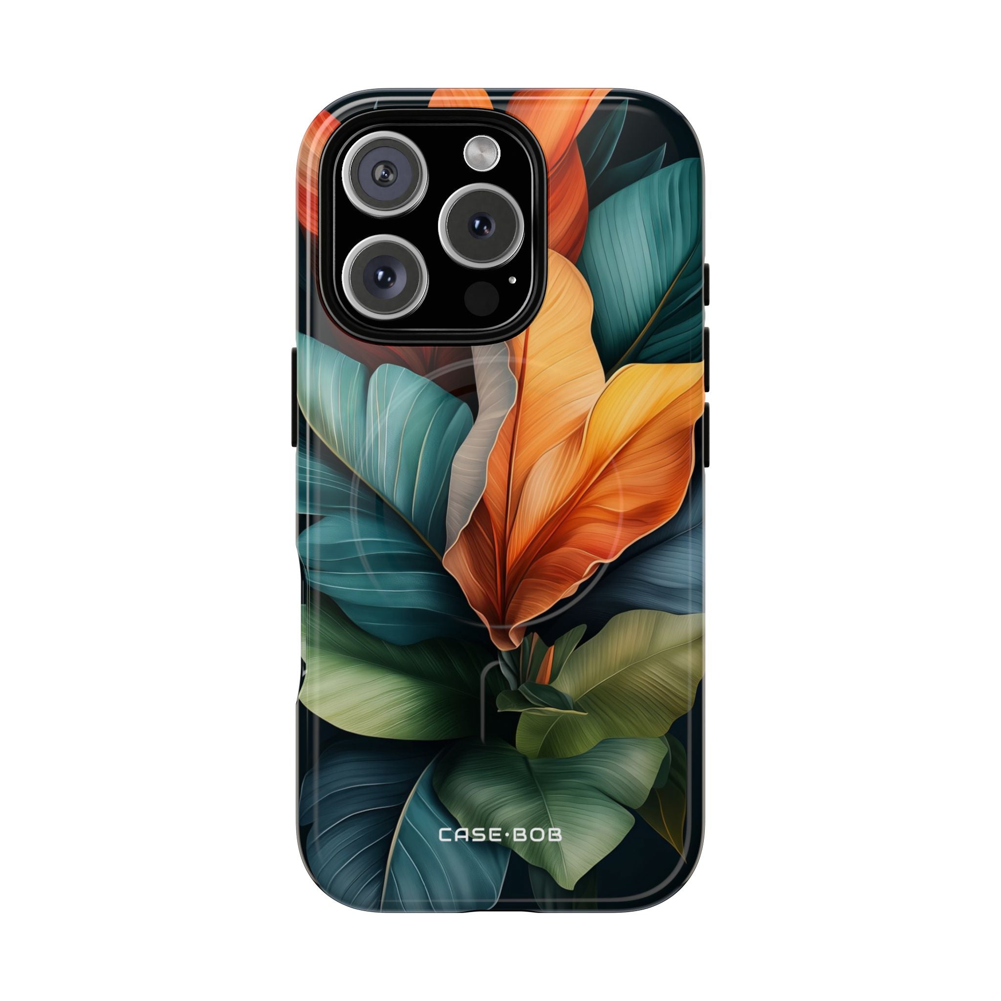 Tropical Leafburst iPhone 16 Pro Case - Tough+