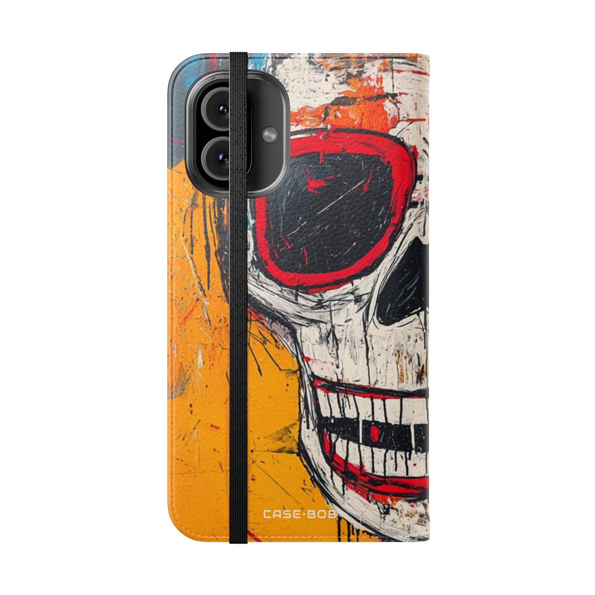 Skull Frenzy - iPhone 16 Plus Case - Wallet