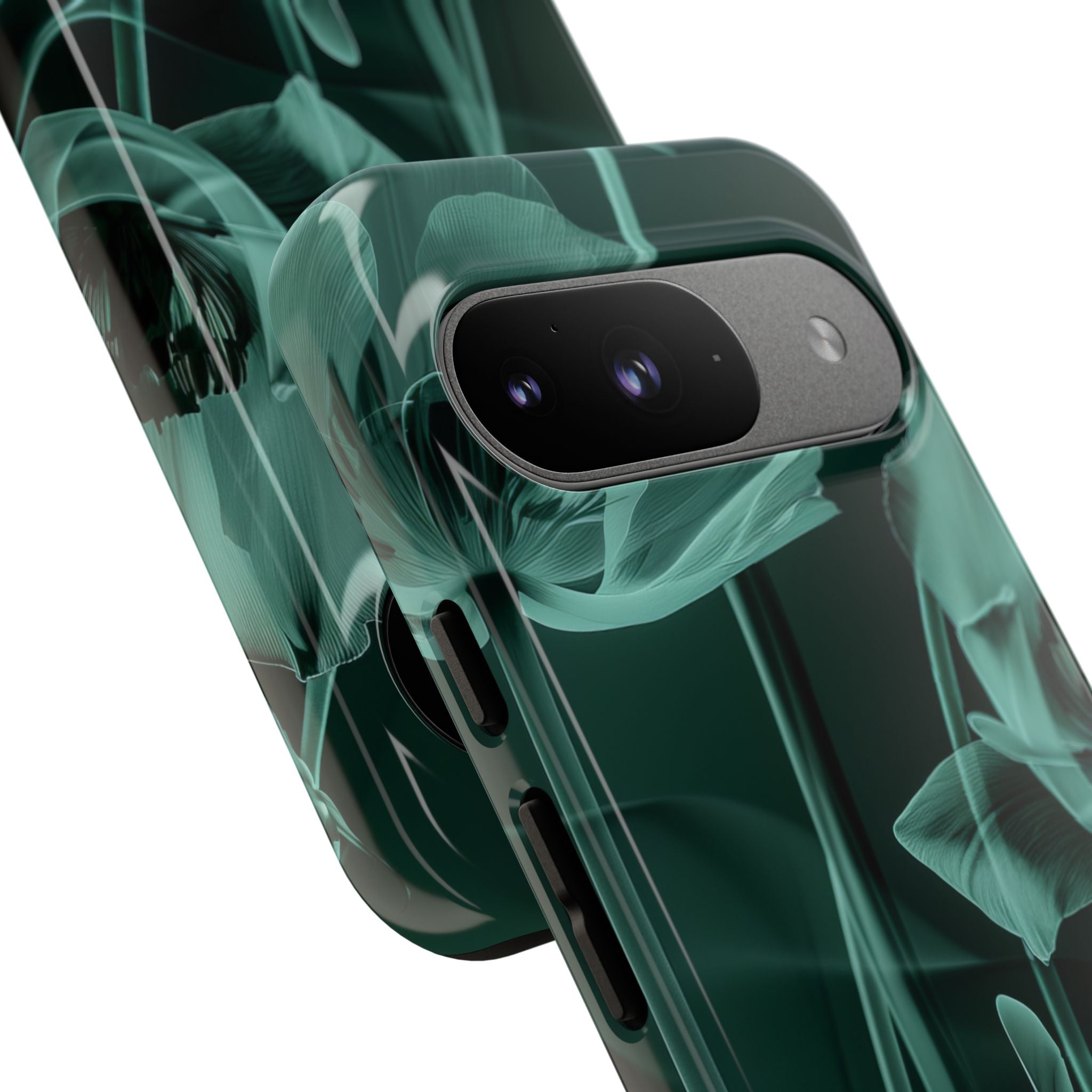 Teal Bloom Radiance Google Pixel 9 - Tough