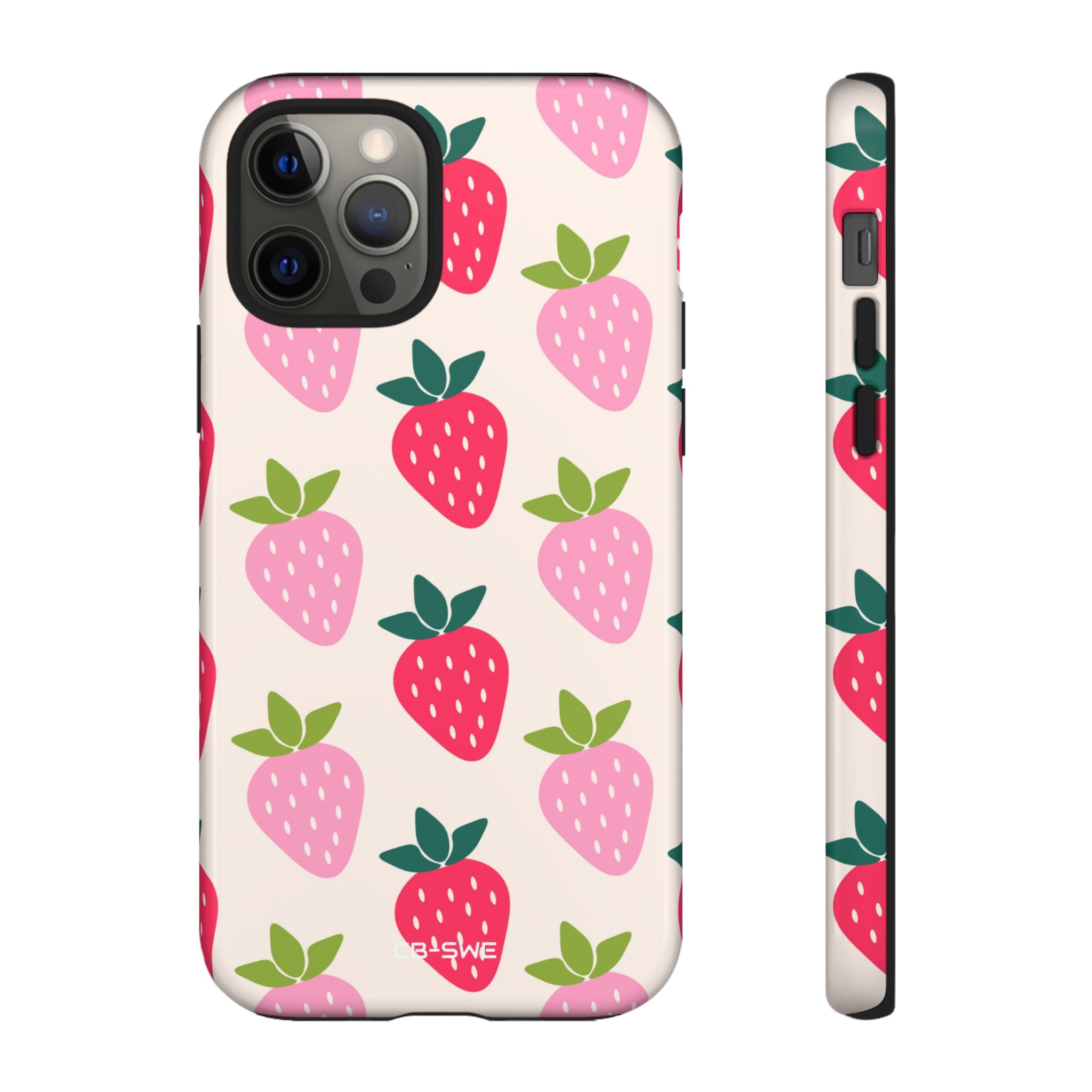 Vibrant Strawberry Rhythm - iPhone Case