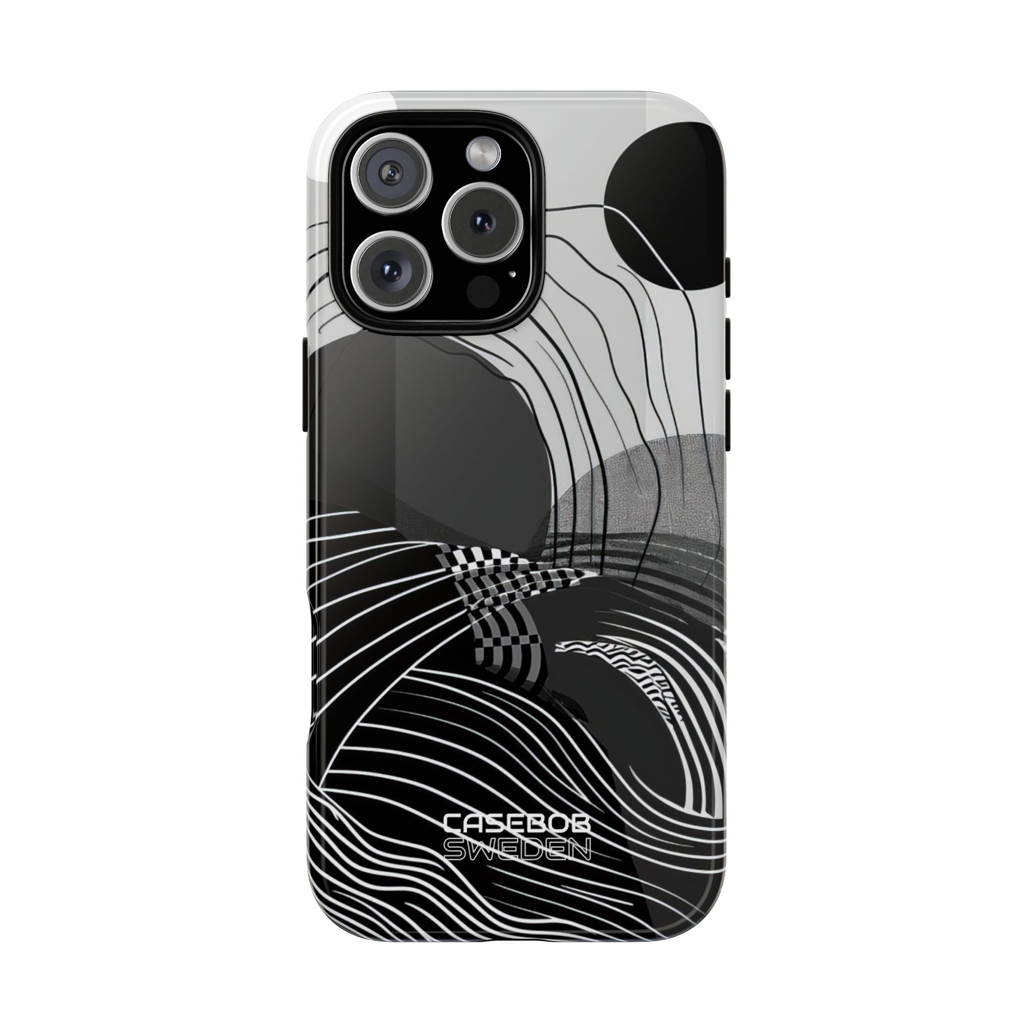 Monochrome Motion Flow iPhone 16 – Robust