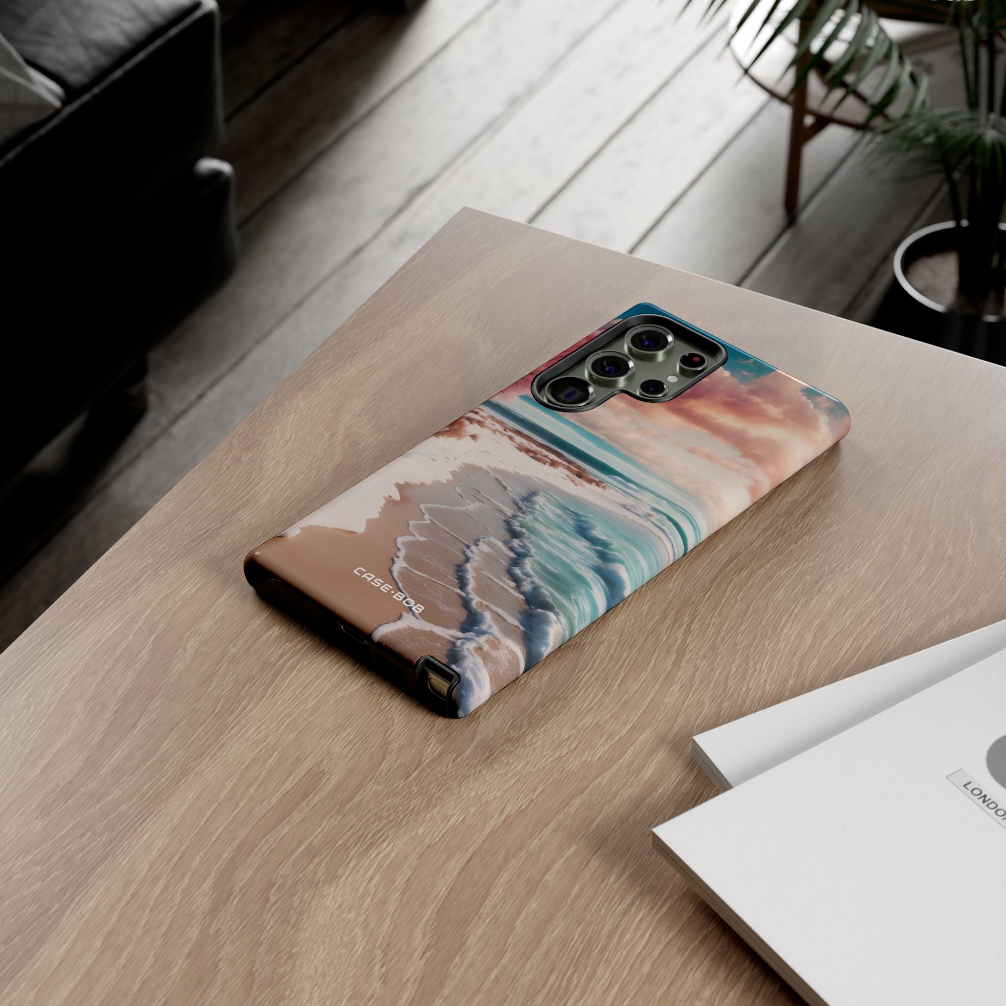 Pink Tree Breeze Samsung S23 Ultra Case - Tough