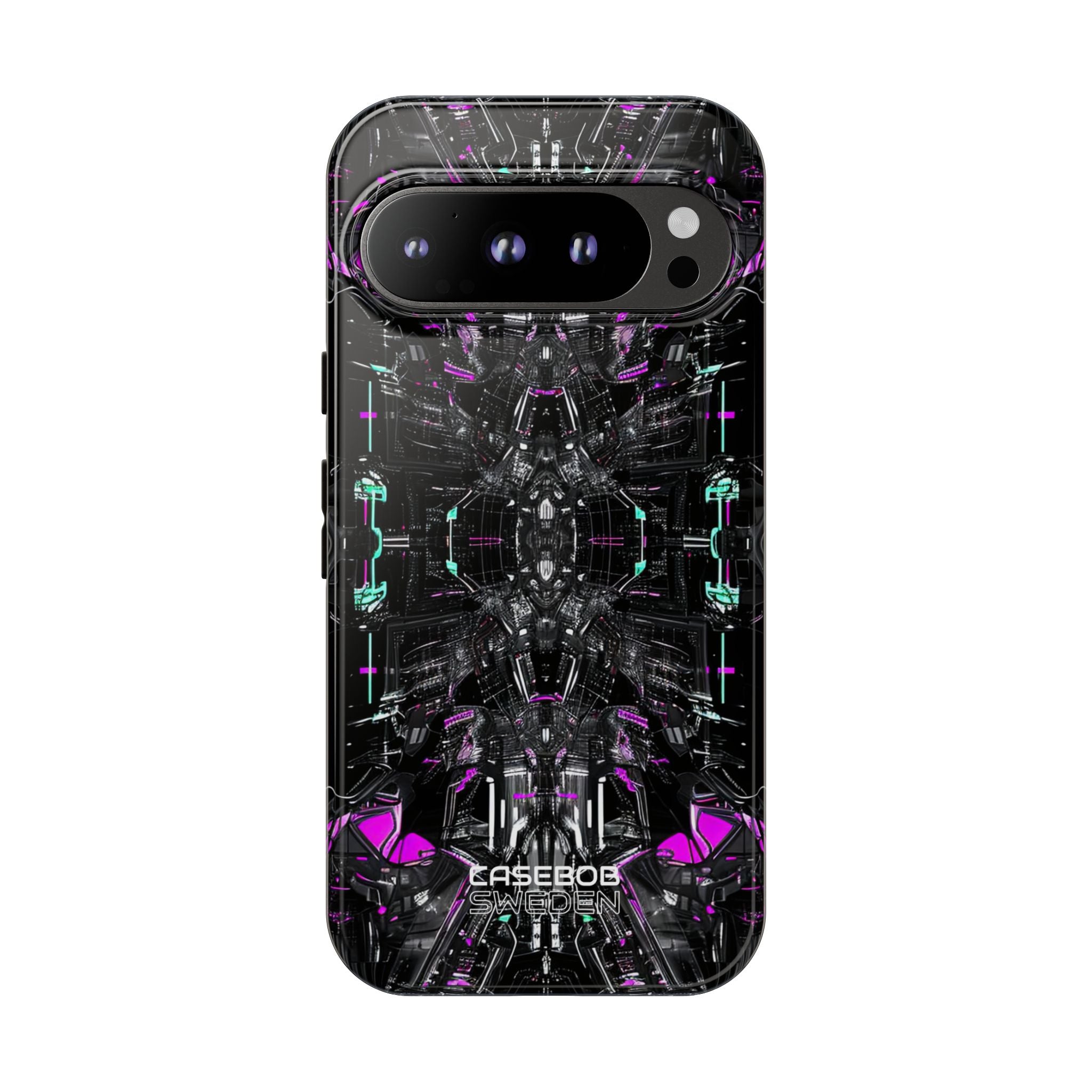 Cybernetic Neon Nexus Google Pixel 9 - Resistente