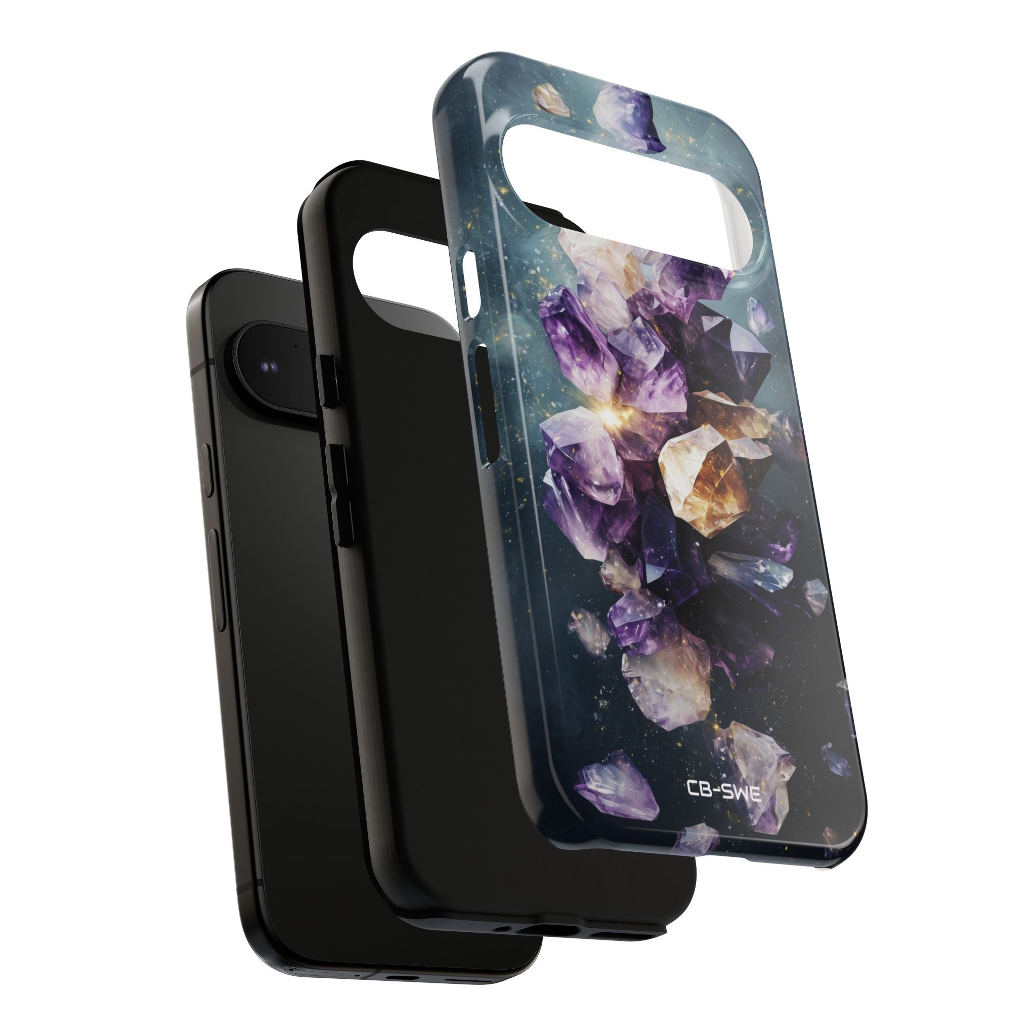 Crystal Forms Emerge - Google Pixel Case