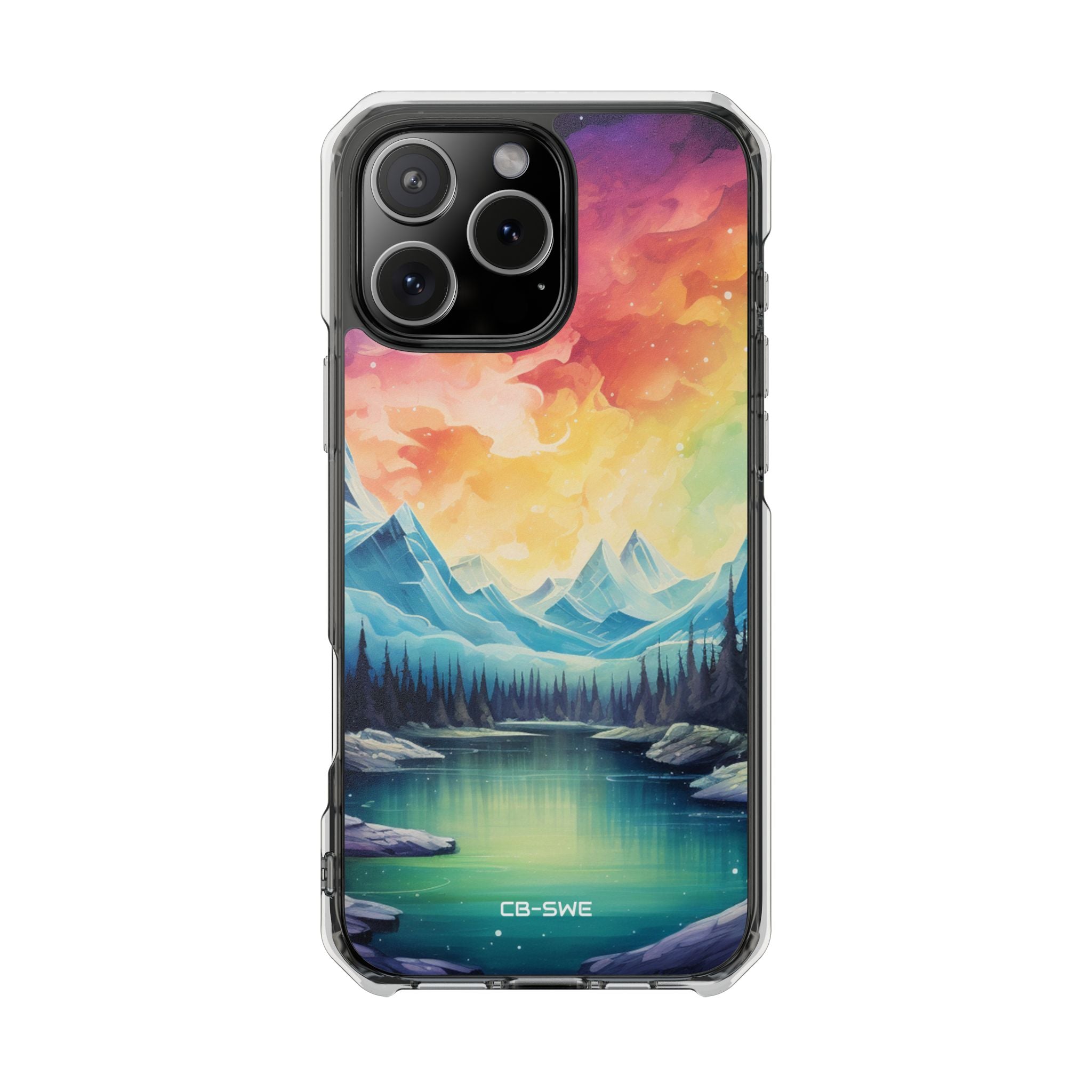 Mystical Mountain Sunset iPhone Case - Impact