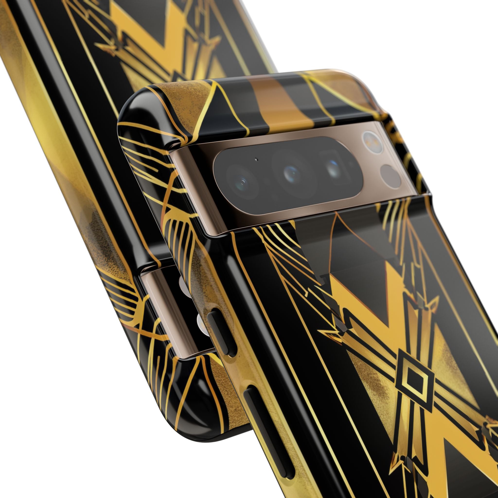 Golden Deco Symphony Google Pixel 8 - Tough