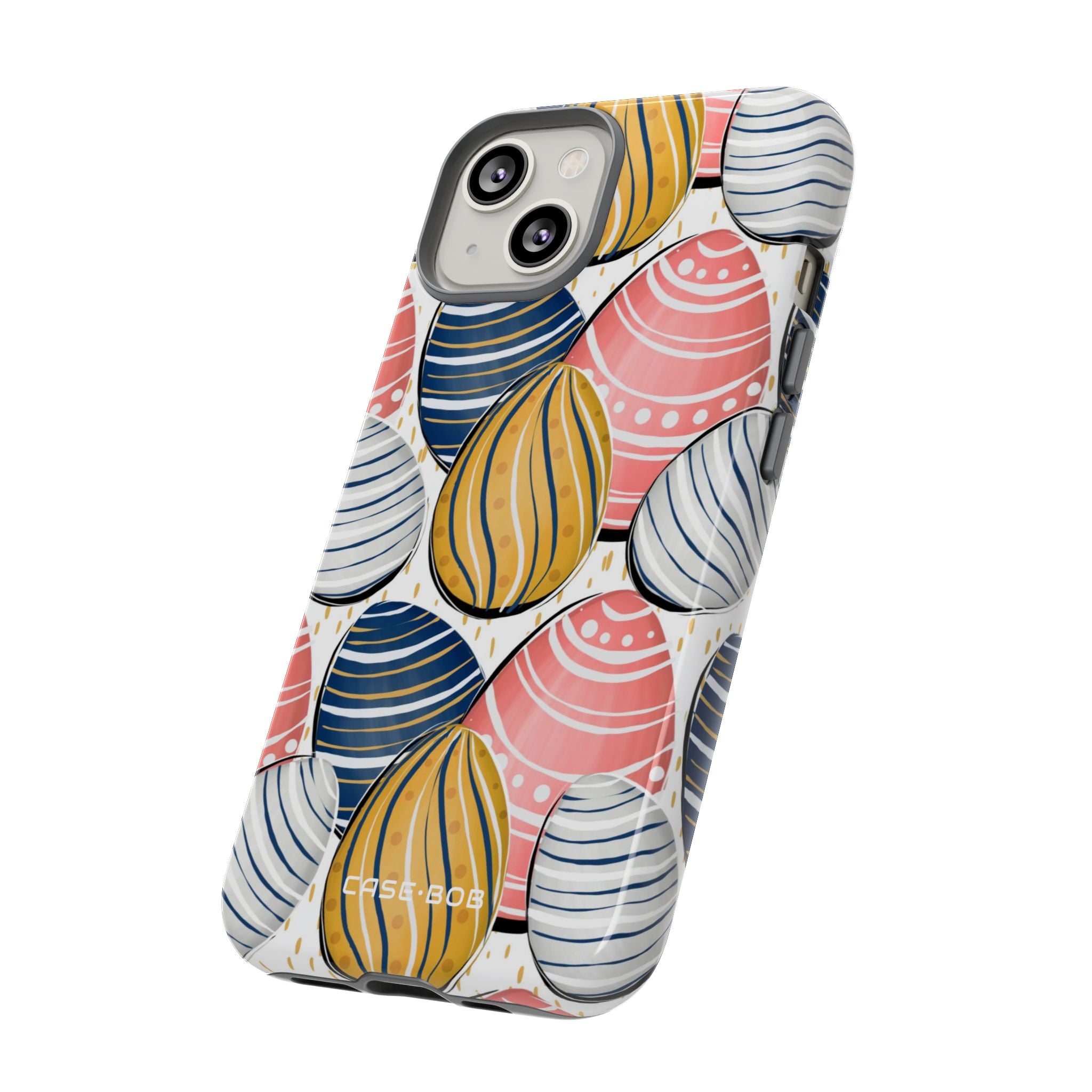 Pastel Eggs iPhone 14 Case - Tough
