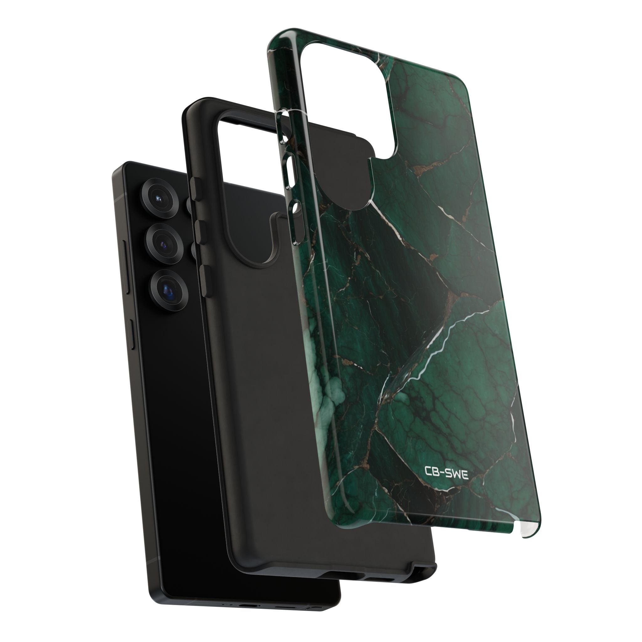 Emerald Veins Flow - Samsung Case