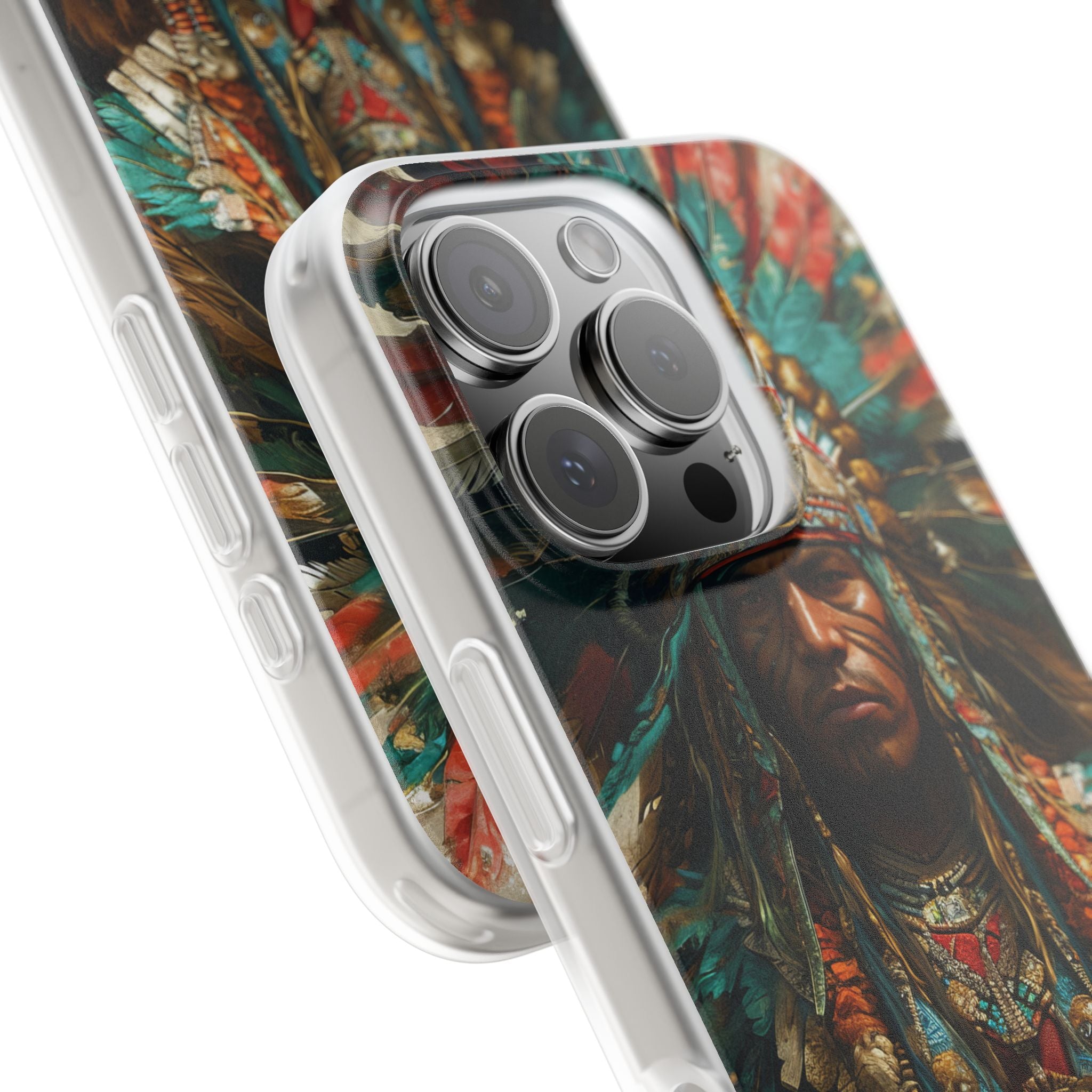 Feathered Majesty iPhone 16 Pro Case - Soft