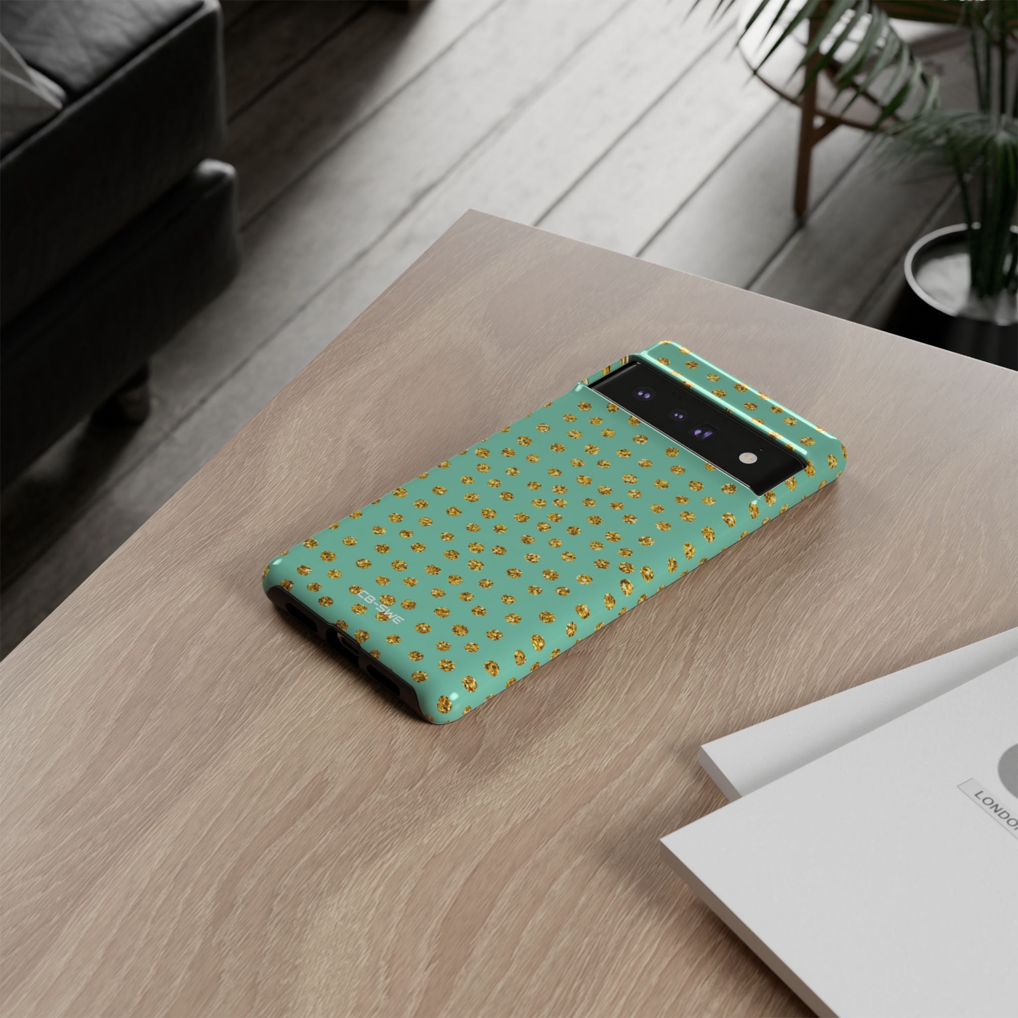 Golden Dots Dance - Google Pixel Case