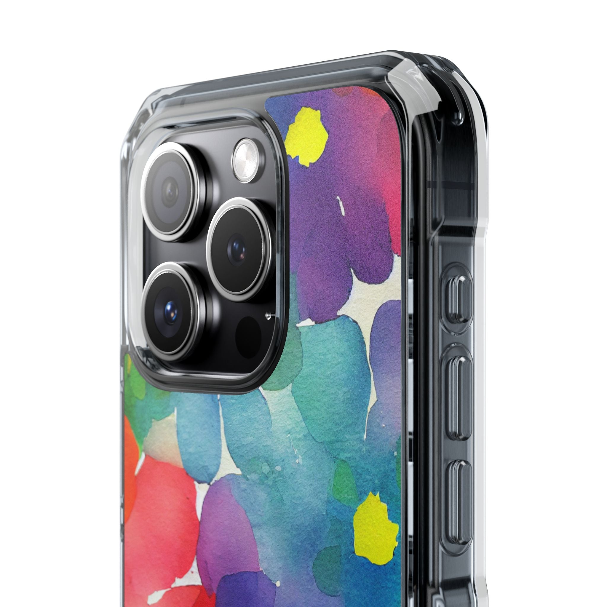 Fluid Color Petals iPhone Case - Impact