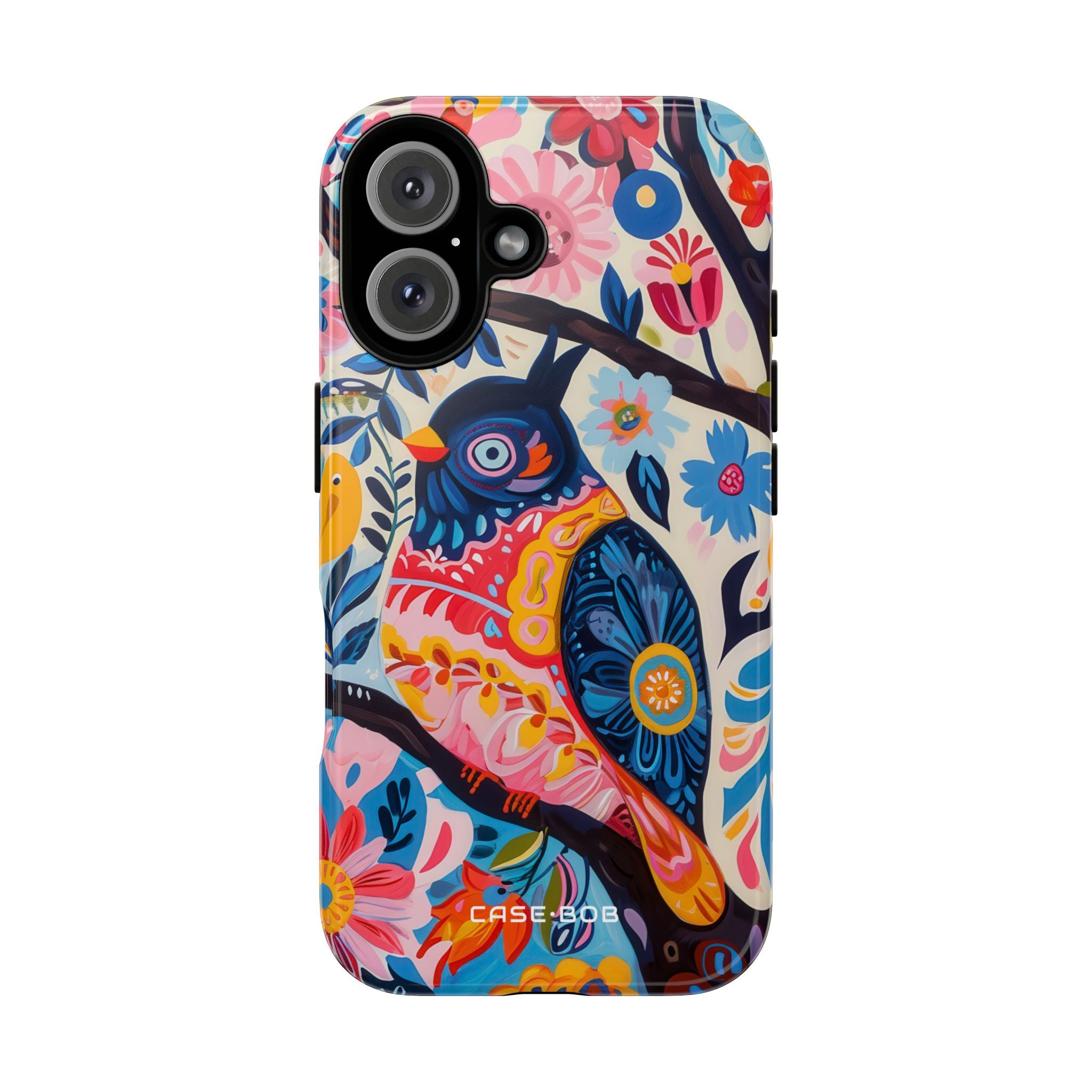 Owl Bloom iPhone 16 Pro Case - Tough