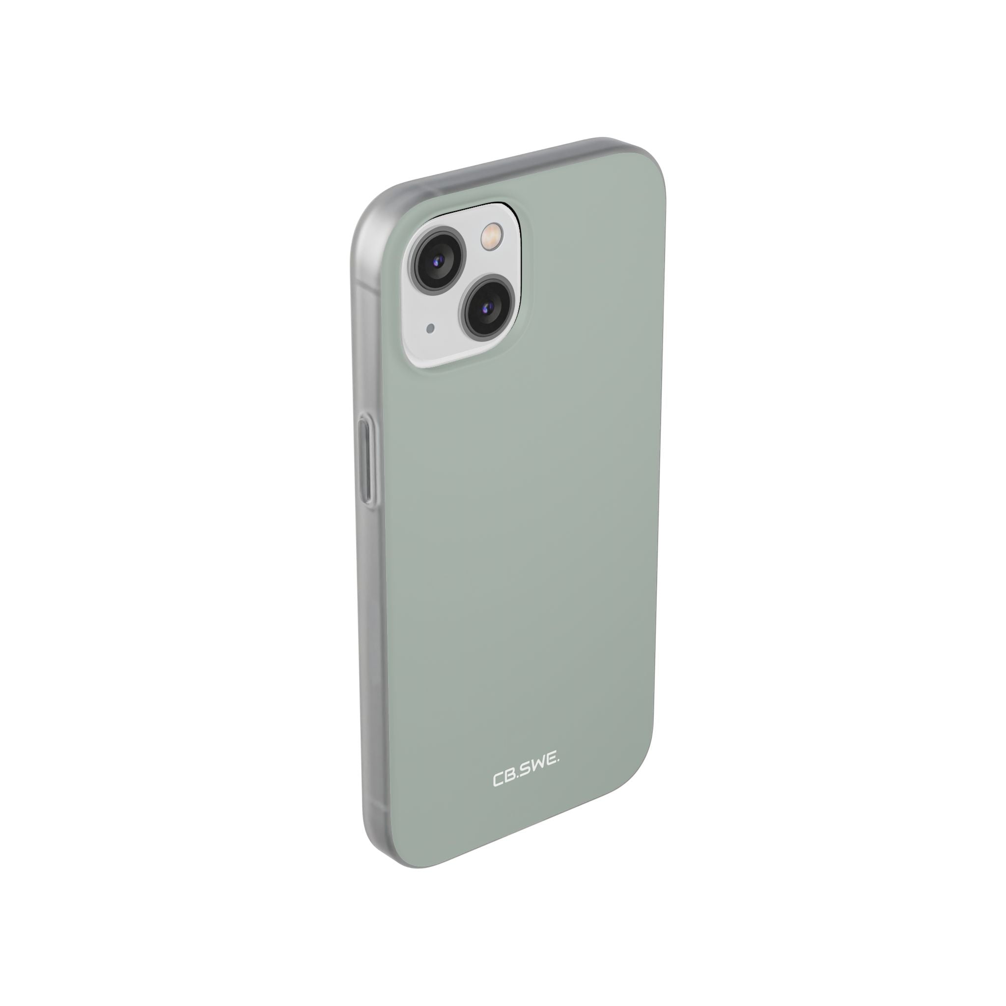 Aschgraue iPhone-Hülle – Flexi