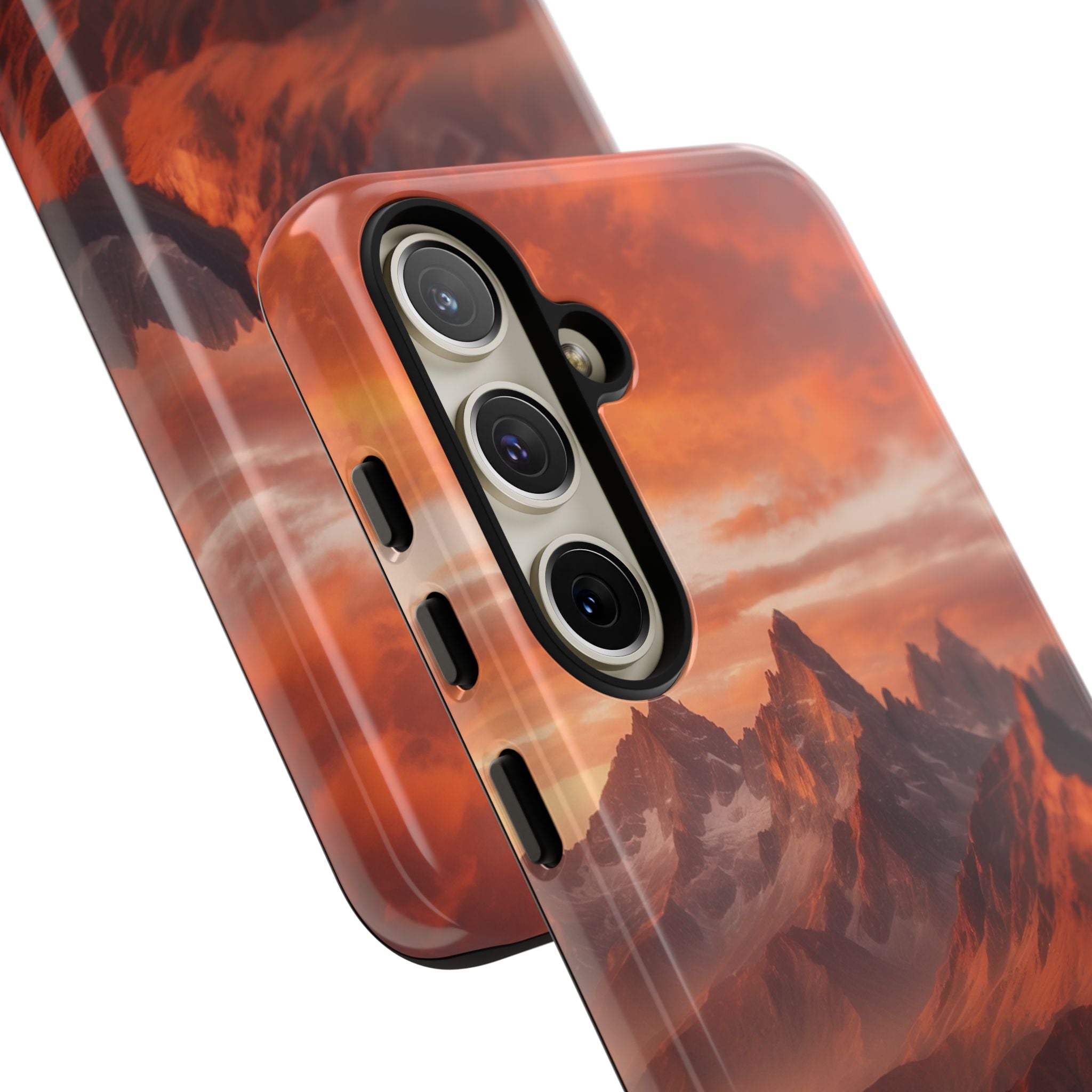 Mountain Peaks Glowing - Samsung Case