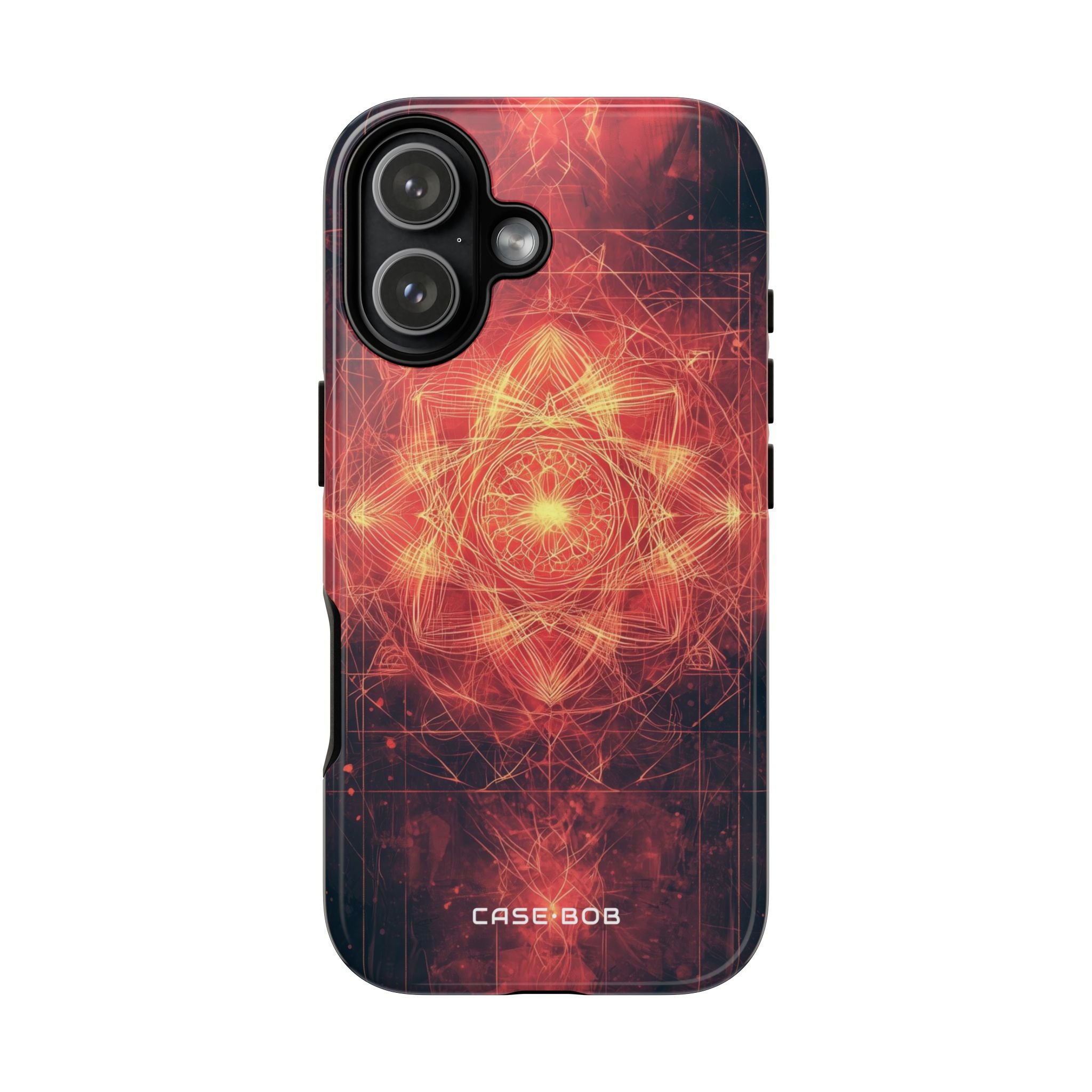 Radiant Mandala iPhone 17 Case - Tough