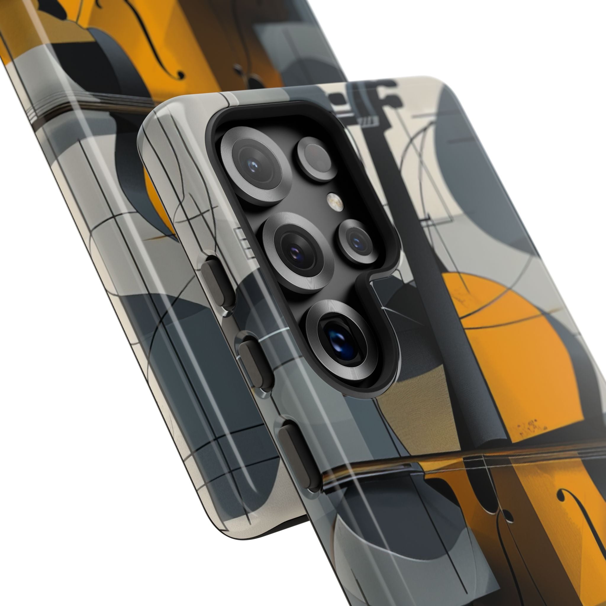 Forme Cubiste di Violoncello Samsung S25 - Tough