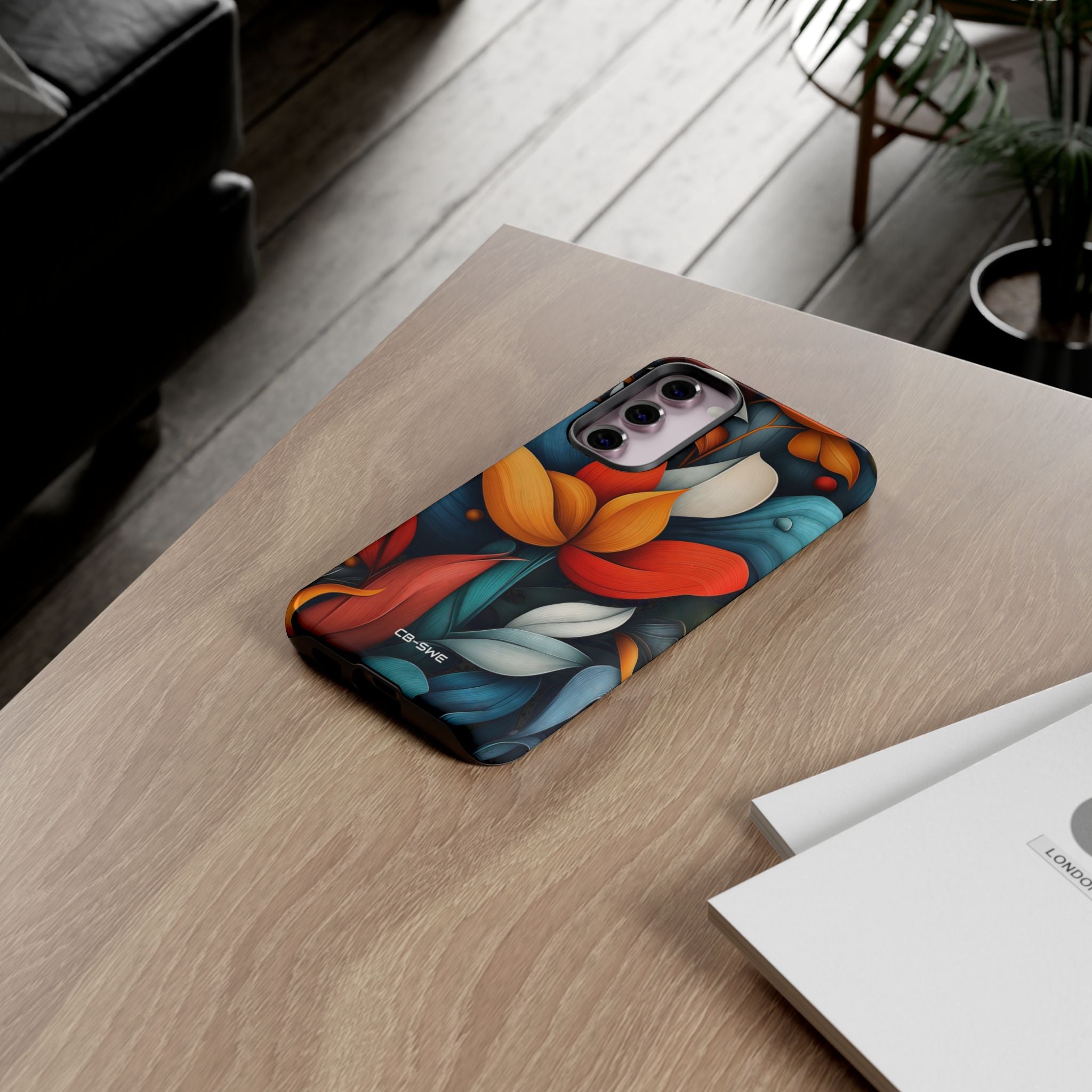 Vibrant Floral Harmony - Samsung Case