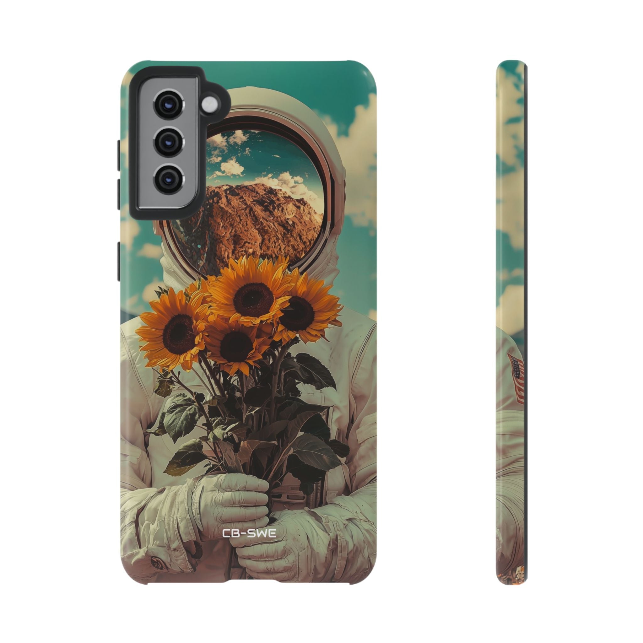 Sunflower Spacesuit Shine - Samsung Case