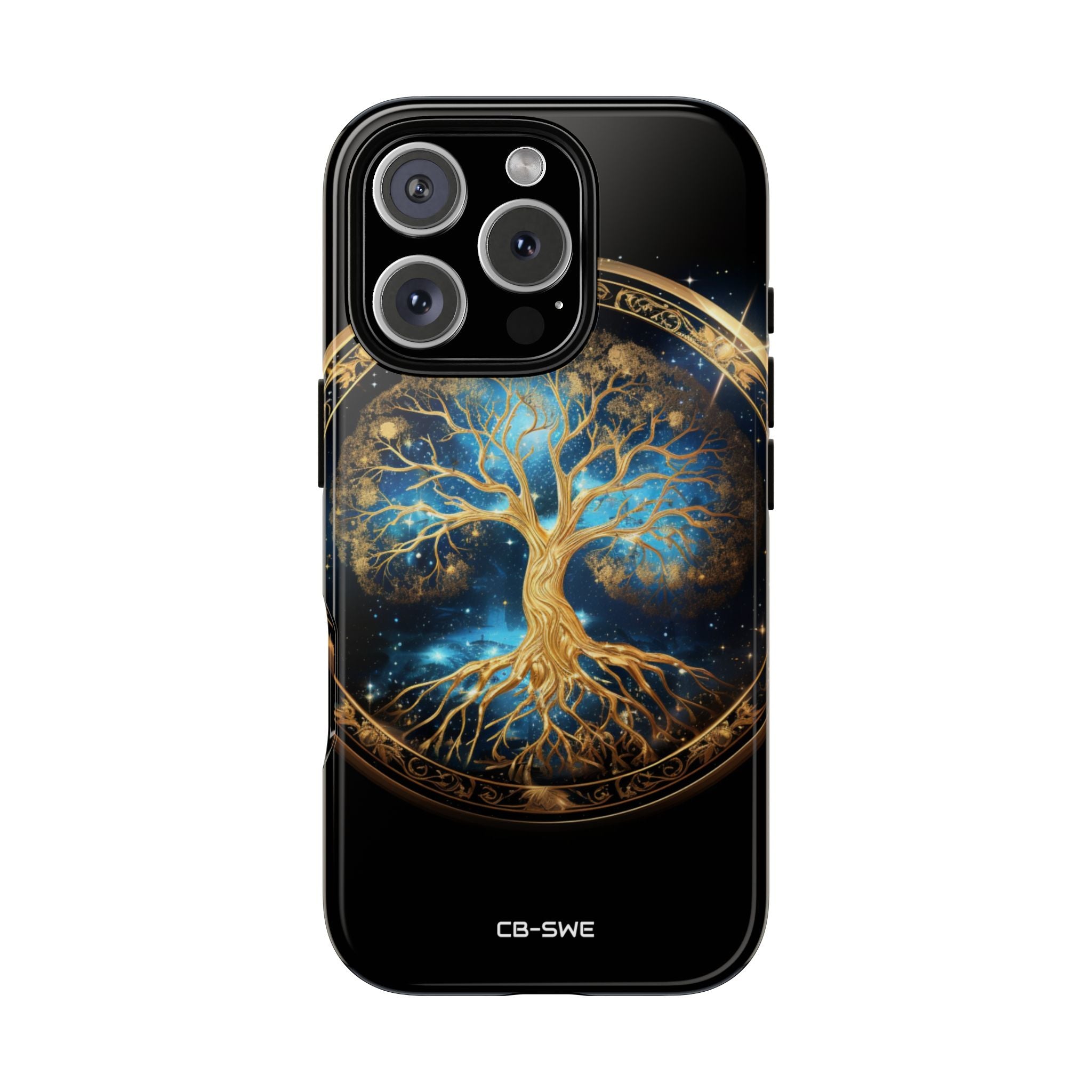Cosmic Tree Radiance - iPhone Case