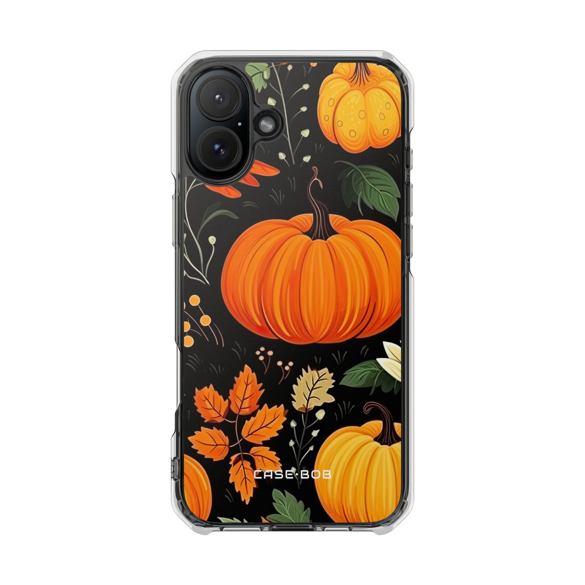 Pumpkin Glow iPhone 16 Plus Case - Impact